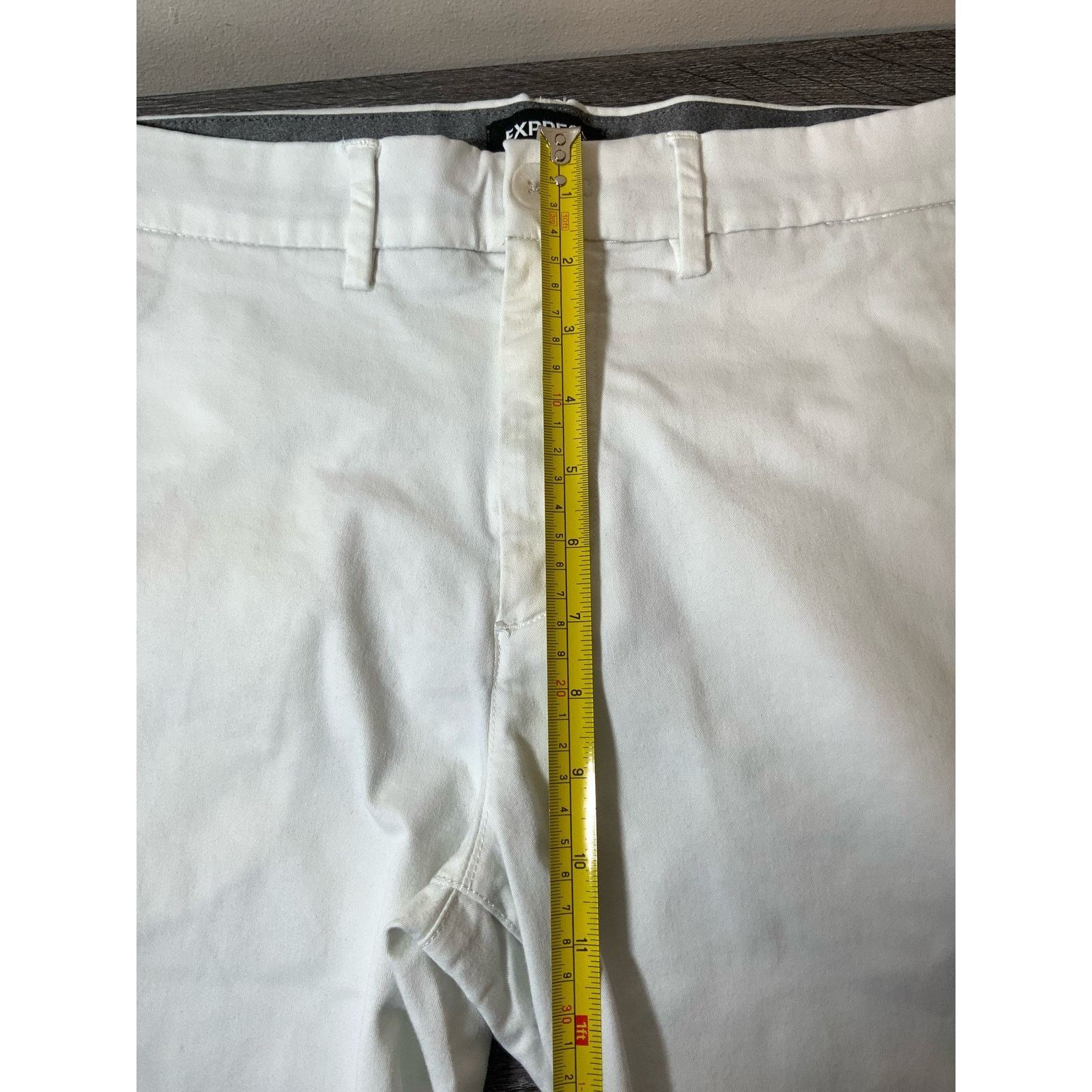 Express Express Men’s Skinny Jeans White Size 32 x 32 USED Size US 32 / EU 48 - 7 Thumbnail