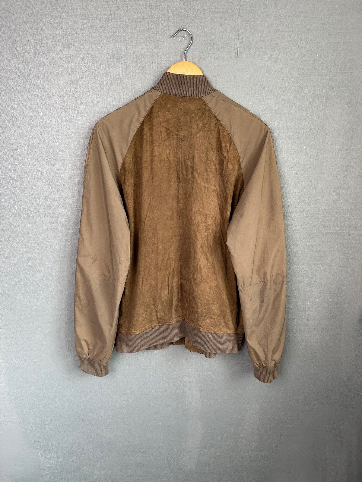 Allsaints ALLSAINTS Suede Hale Bomber Jacket Brown Men’s size M Size US M / EU 48-50 / 2 - 2 Thumbnail