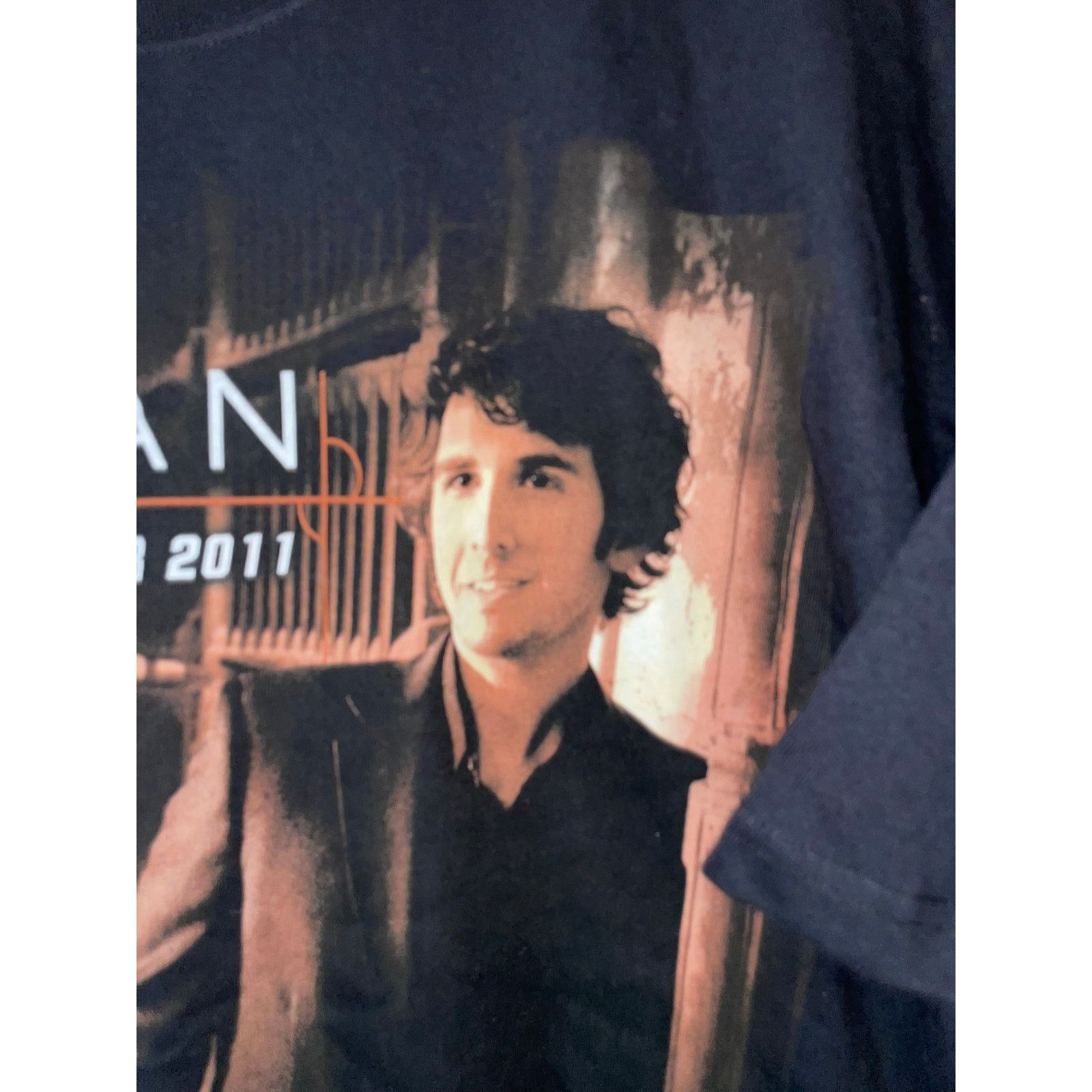 Anvil Josh Groban Shirt Straight To You Tour Concert Black 2011 Xl Size US XL / EU 56 / 4 - 2 Thumbnail