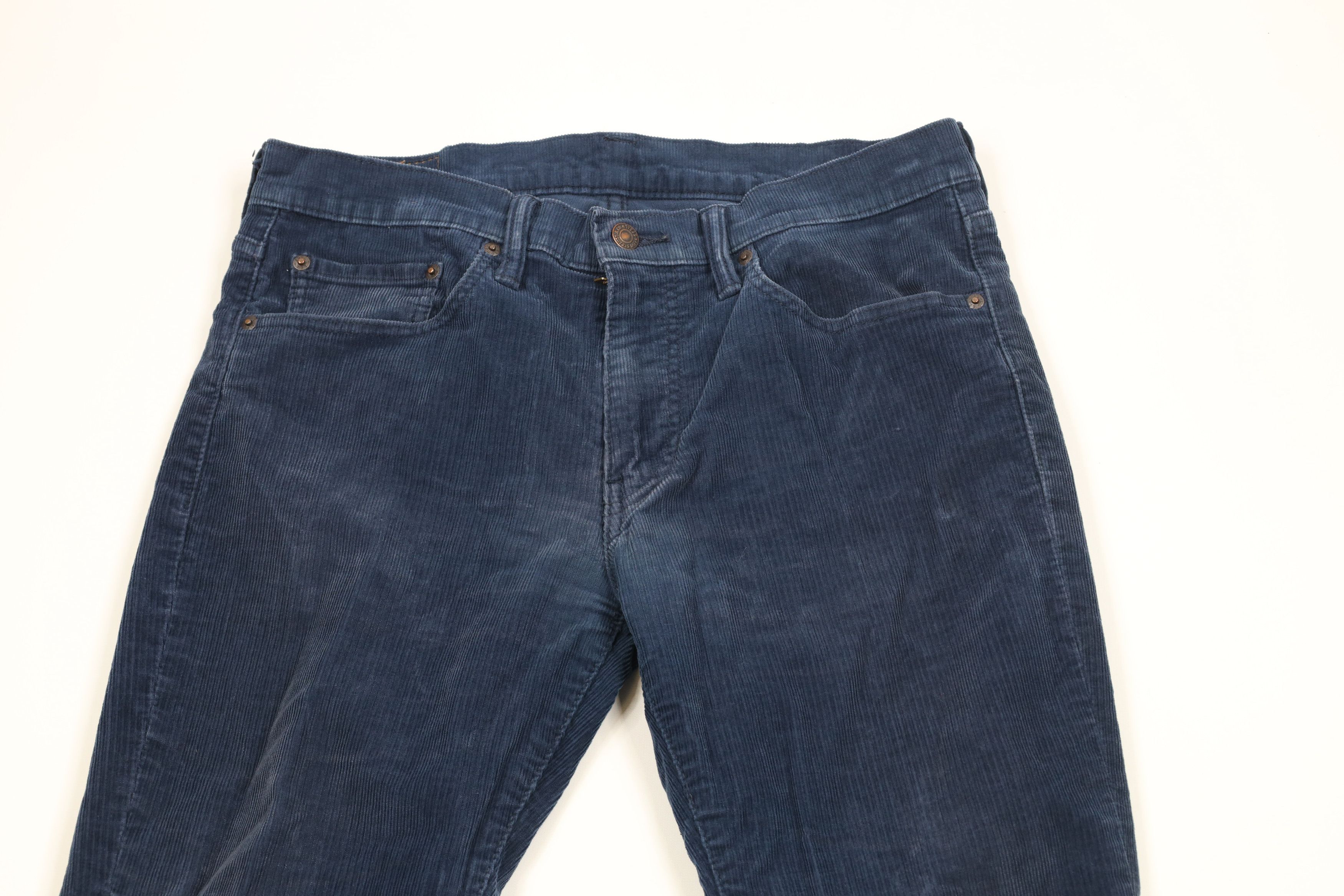 Levi's × Vintage Vintage Y2K Levis 511 Slim Fit Corduroy Chino Pants Blue Size US 32 / EU 48 - 2 Thumbnail