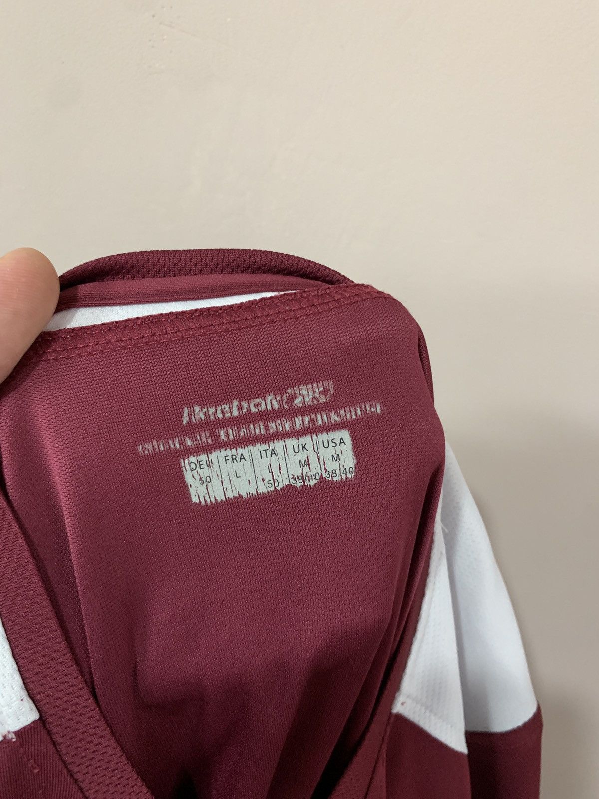 Reebok × Vintage Heart Of Midlothian Home Football Shirt Reebok Soccer Jersey Size US M / EU 48-50 / 2 - 14 Thumbnail