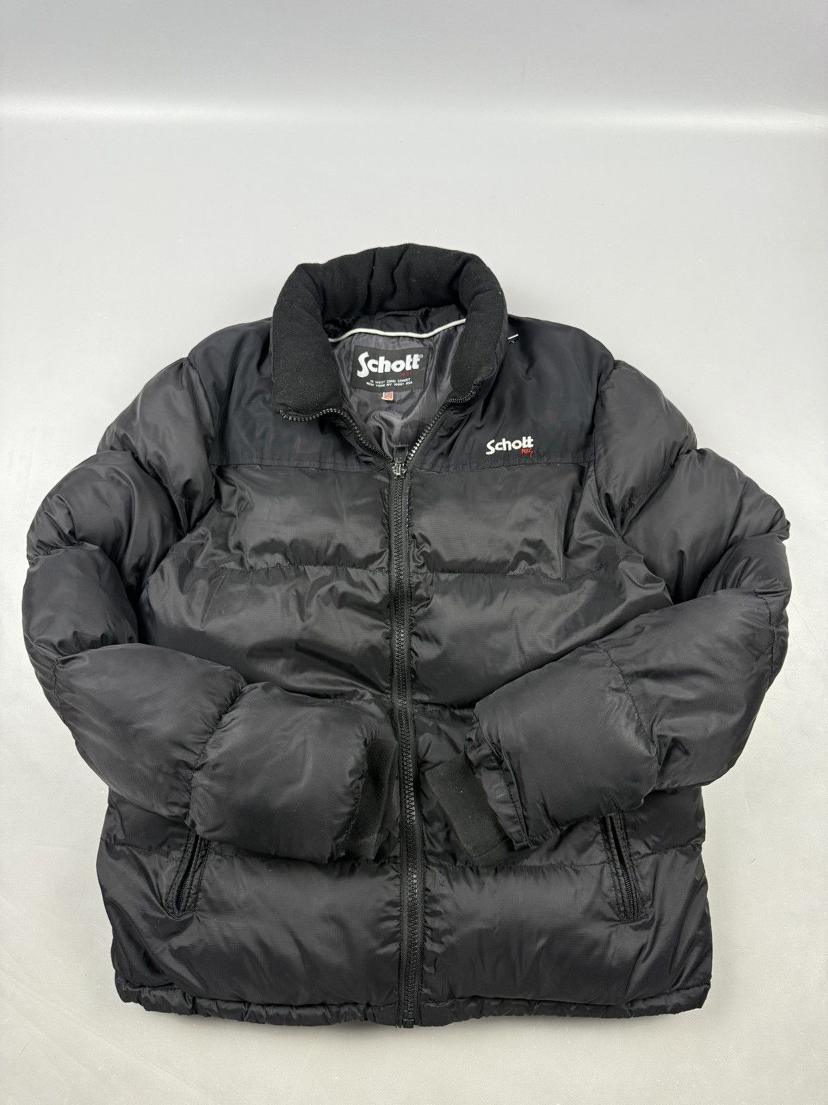 Schott Schott puffer black size L mens Size US L / EU 52-54 / 3 - 2 Thumbnail