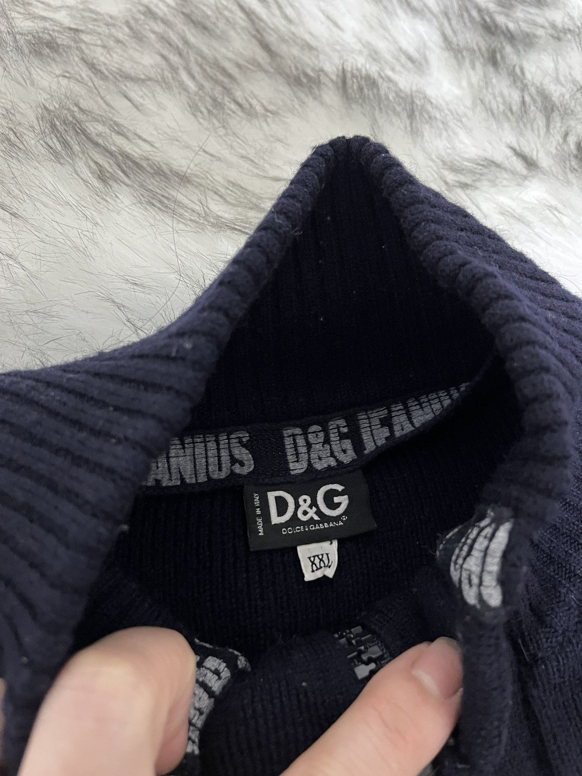 Dolce & Gabbana D&G Military Pocket Knit Zip Up Size US XXL / EU 58 / 5 - 3 Thumbnail