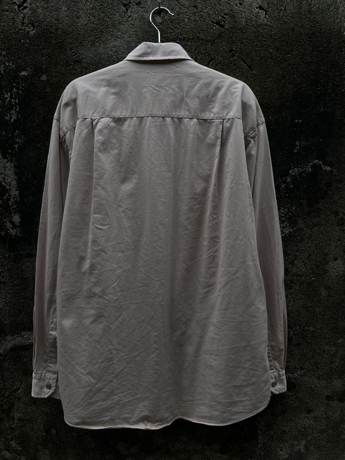 Gucci × Vintage Vintage Gucci Shirts Silver Button up Size US L / EU 52-54 / 3 - 12 Thumbnail