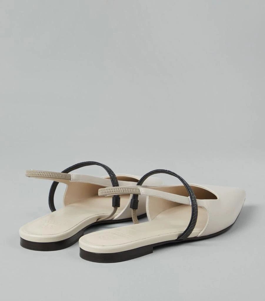 Brunello Cucinelli o1w1db10825 Pair Of Ballet Flats in Bright Blue Size US 6 / IT 36 - 4 Thumbnail