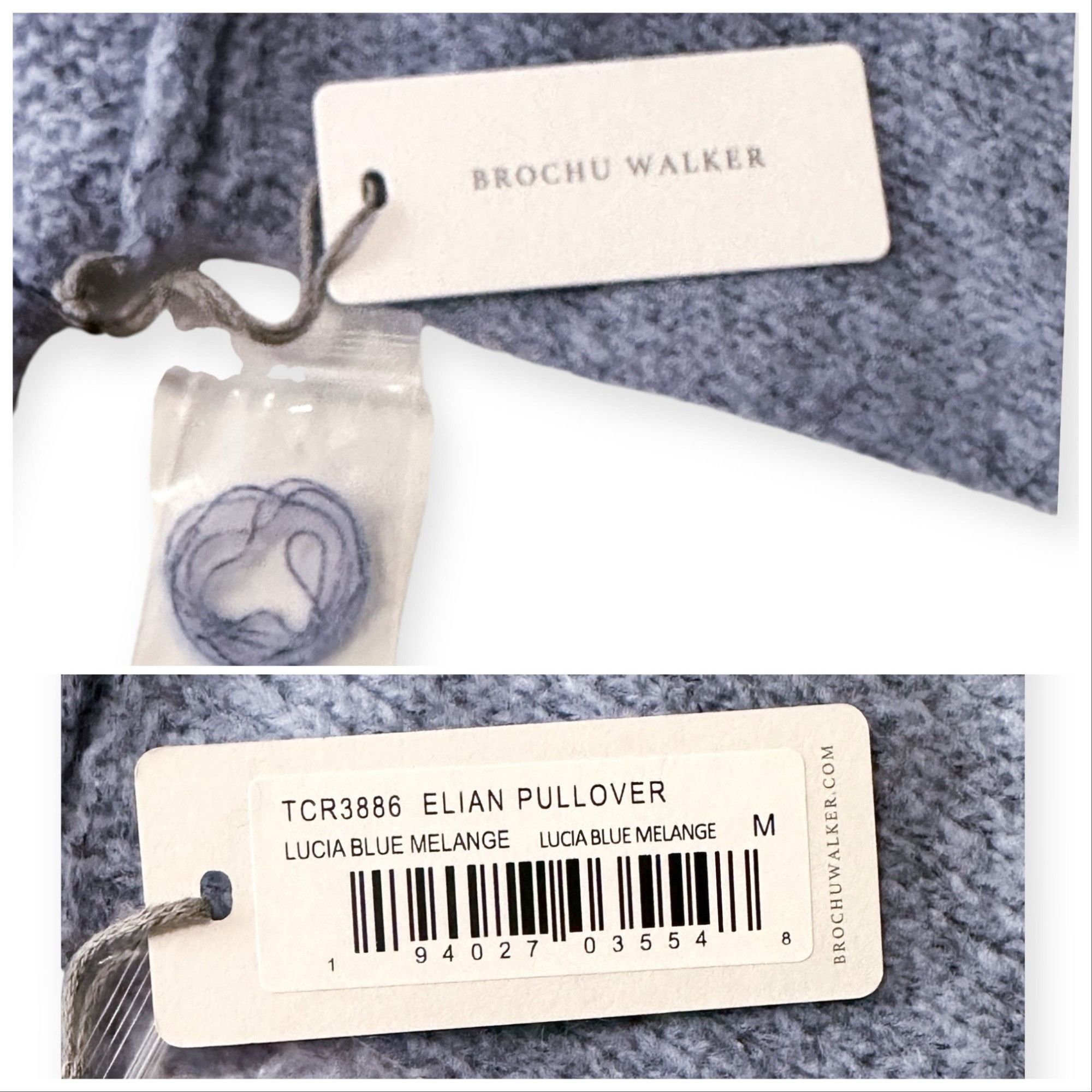 Brochu Walker Brochu Walker Elian Pullover Sweater, Size M, New with tag, Size M / US 6-8 / IT 42-44 - 6 Thumbnail