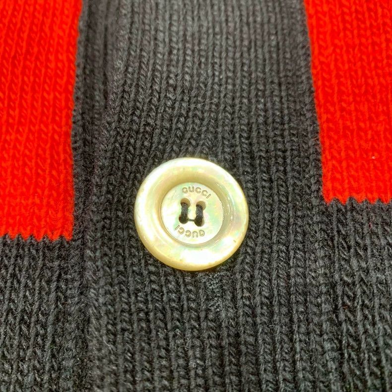 Gucci GucciColor-blocked knitted wool cardigan jacket 2503-Nextar Size US M / EU 48-50 / 2 - 6 Thumbnail