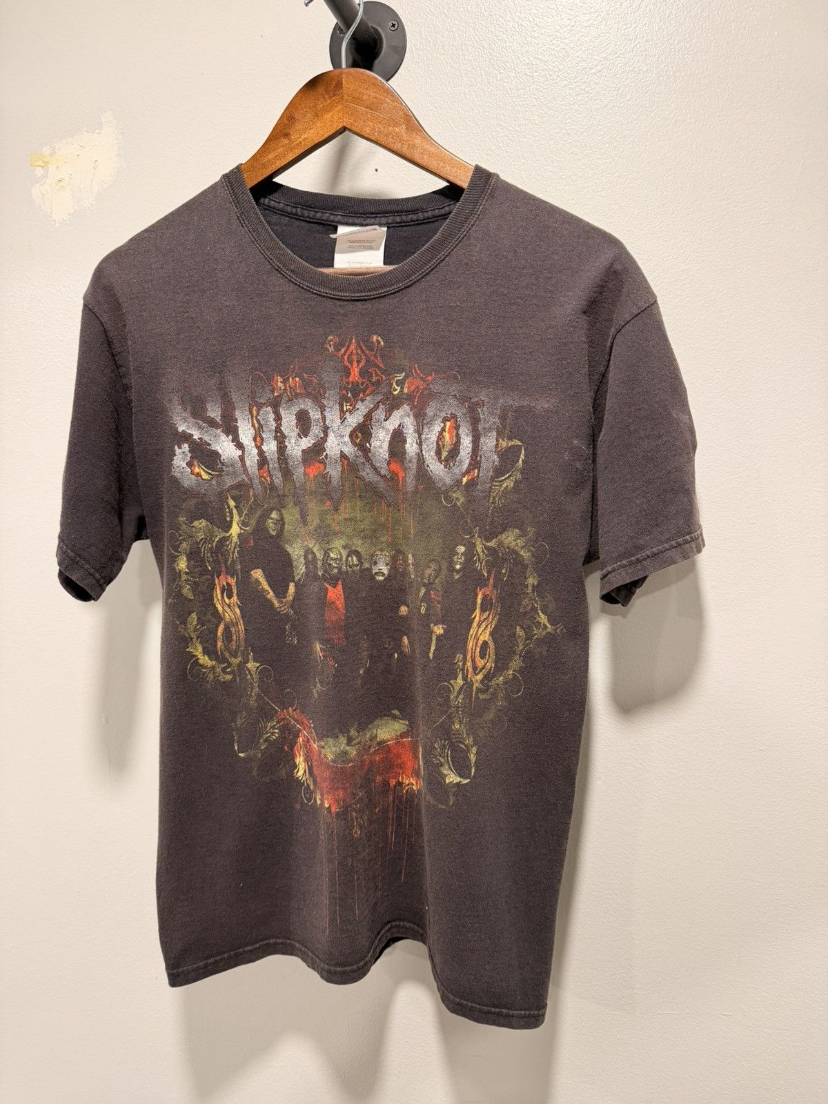 Vintage y2k faded Slipknot all hope is gone tshirt