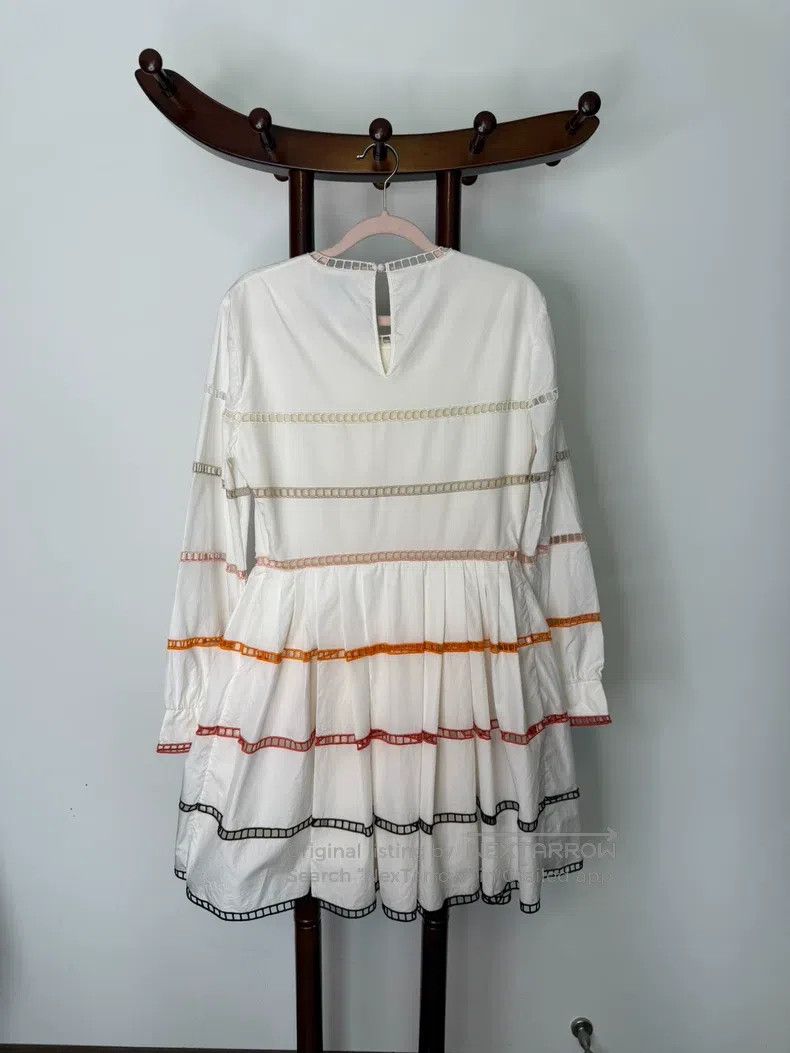 Fendi Fendi Showpiece Dress with Heavily Embroidered Gradation E Size S / US 4 / IT 40 - 7 Thumbnail