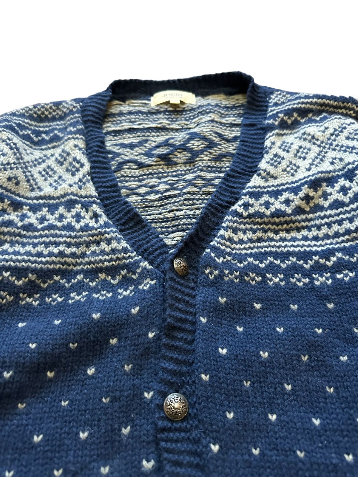 Beams Plus × Japanese Brand Vintage Beams Cardigan Size US M / EU 48-50 / 2 - 4 Thumbnail