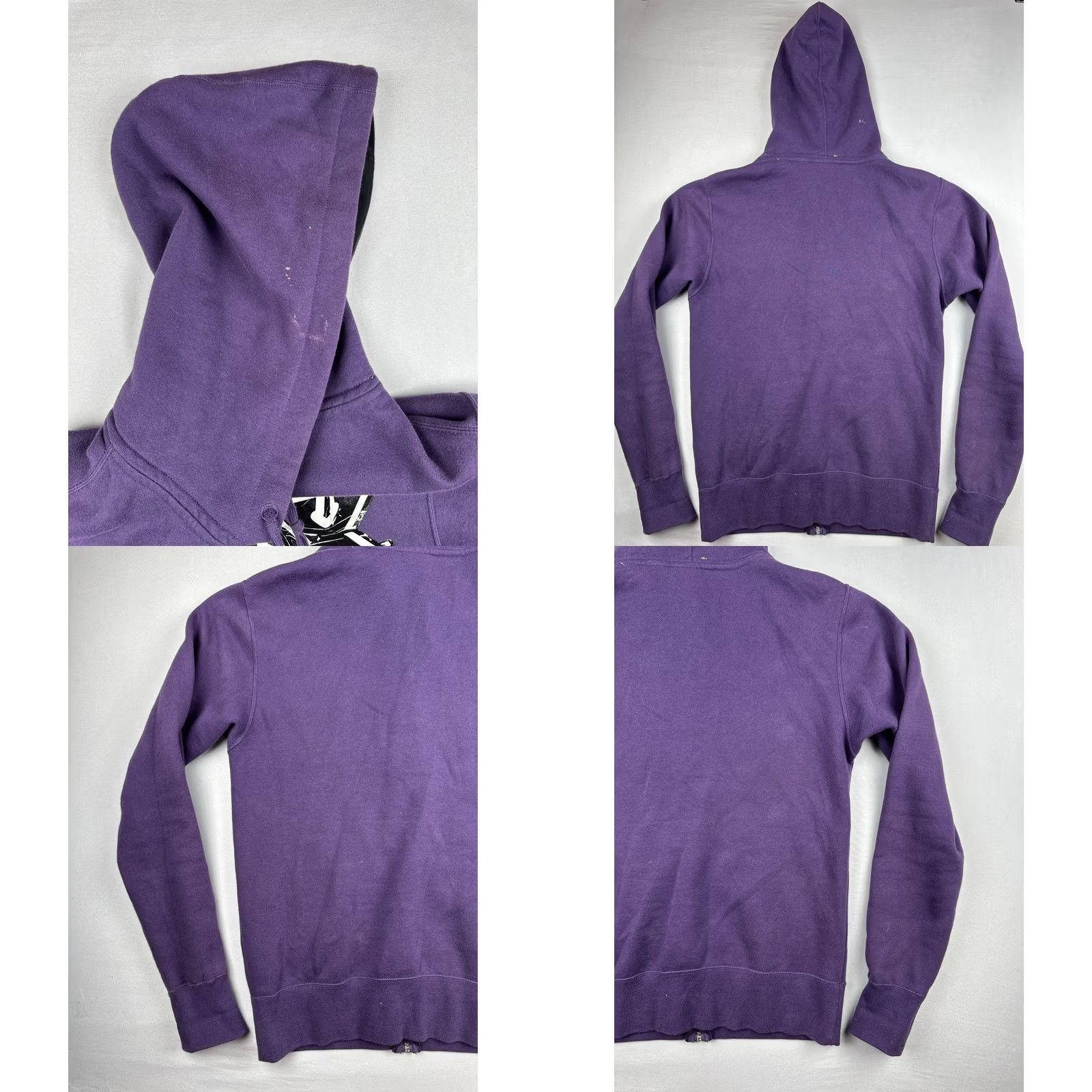 Fox Racing Fox Racing Hoodie Purple Big Logo Spell-Out Y2K Zip Size US S / EU 44-46 / 1 - 9 Thumbnail
