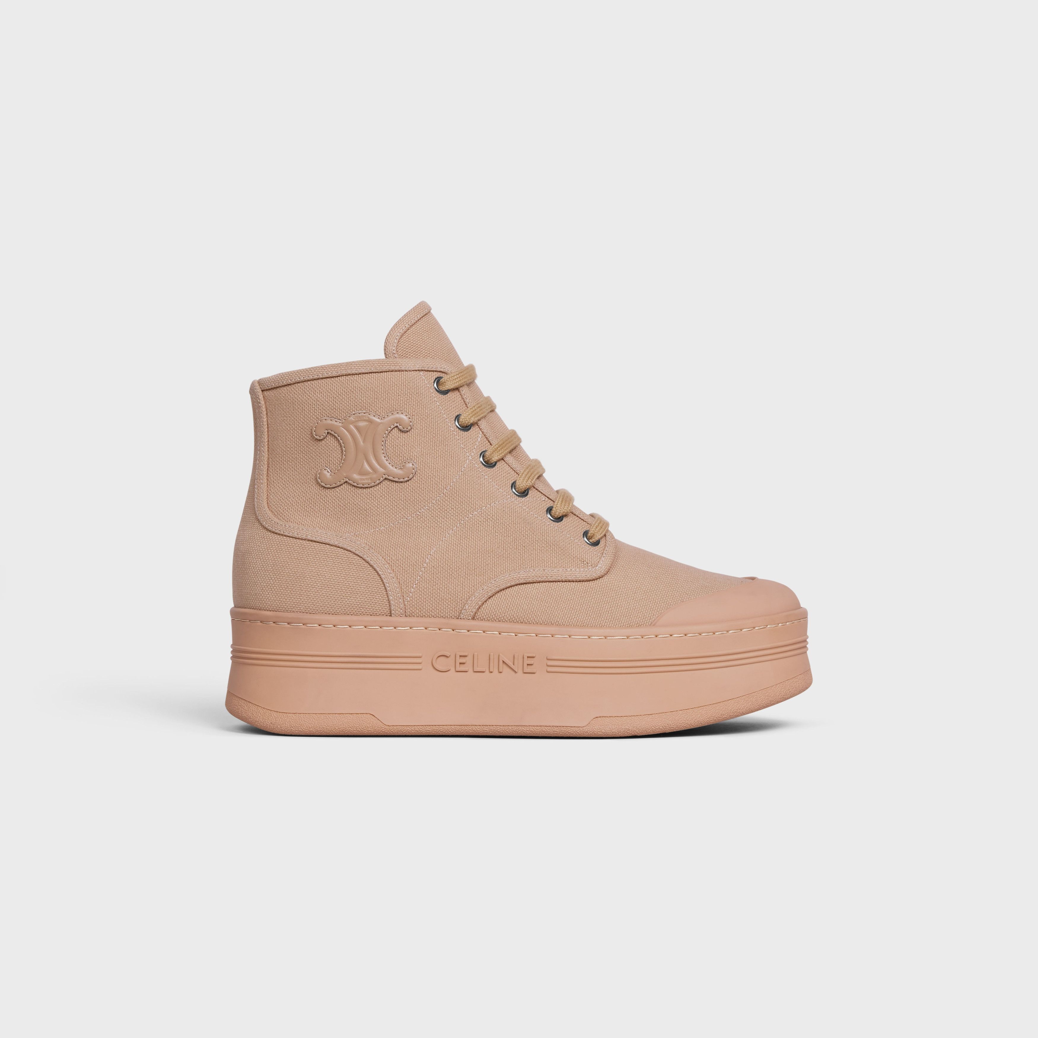 Celine o1bcso1str0925 352172198C Hi-Top Sneakers in Sand Size US 8 / IT 38 - 1 Thumbnail