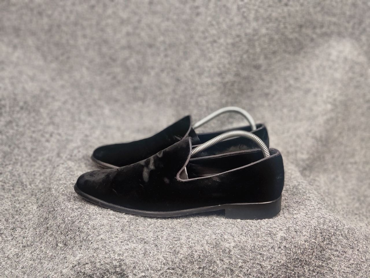 Dolce & Gabbana Dolce & Gabbana Velour Black Slip On loafers classic Shoes Size US 7 / EU 40 - 5 Thumbnail