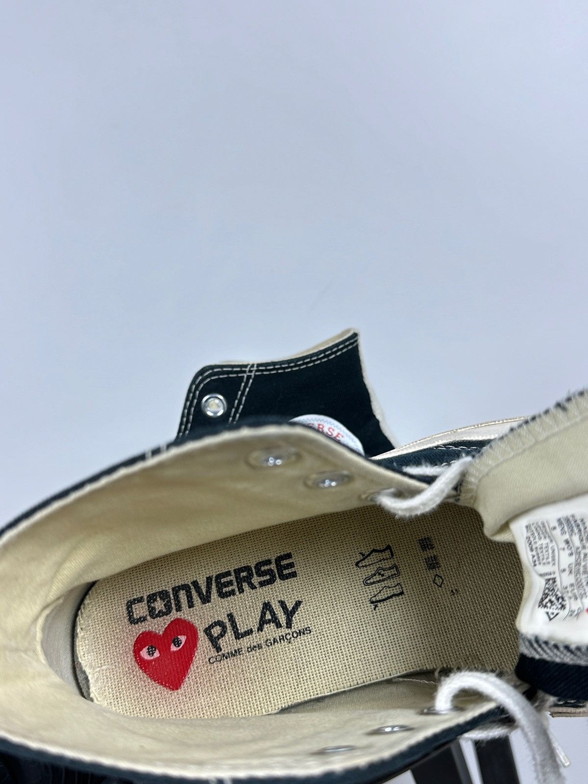 Comme des Garcons Comme Des Garçons x Chuck Taylor Converse All Star Hi Top Size US 7.5 / IT 37.5 - 22 Thumbnail