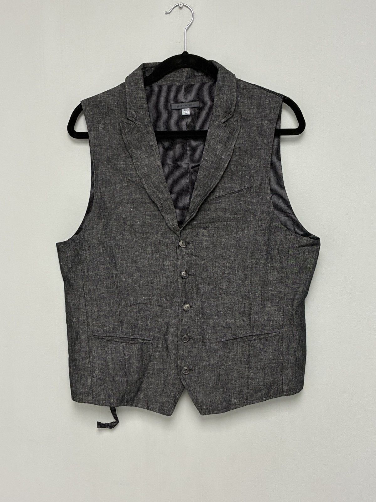 John Varvatos Woodward Vest Size EU 50 USA 40 Size US M / EU 48-50 / 2 - 4 Thumbnail