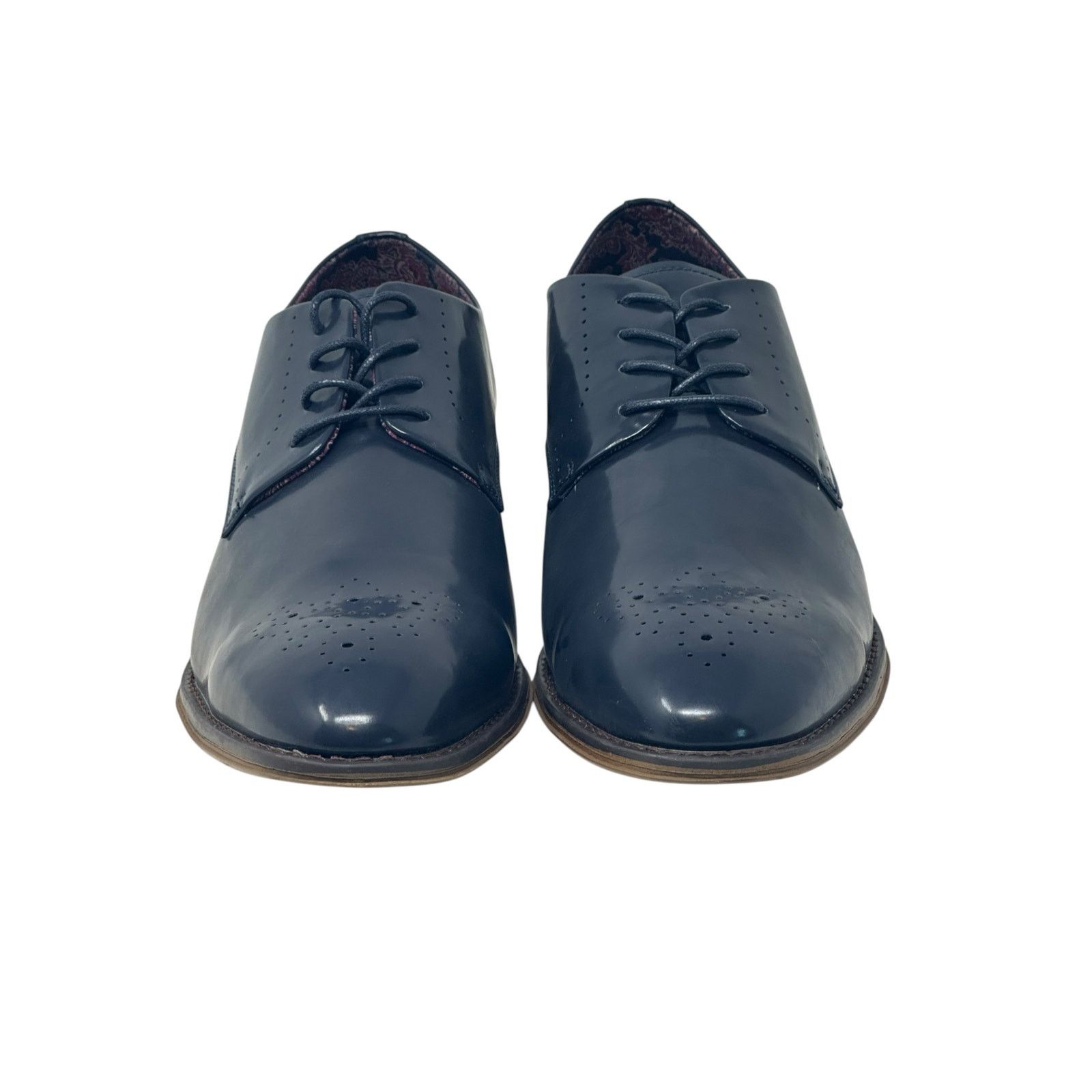 Madden NYC Madden Cratik Derby navy oxford dress shoes size 12 Size US 12 / EU 45 - 10 Thumbnail