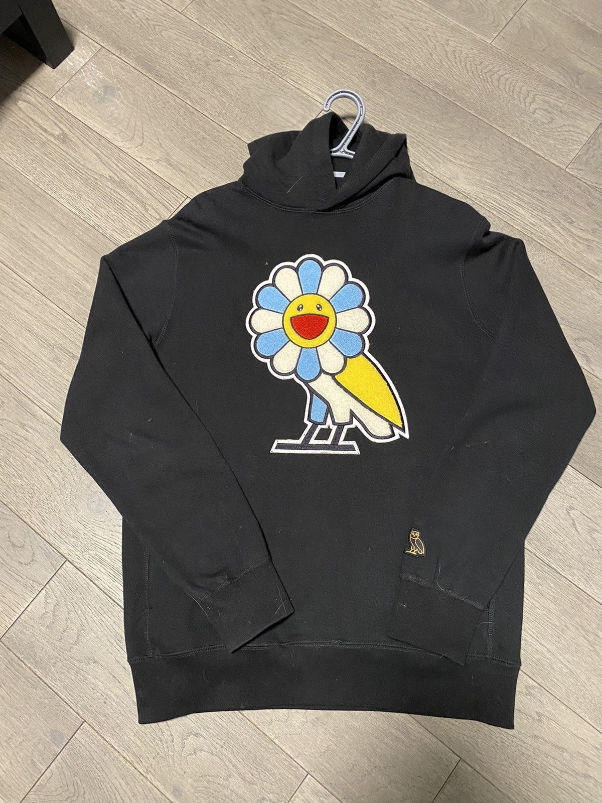 image of Octobers Very Own x Takashi Murakami Ovo in Black, Men's (Size Medium)