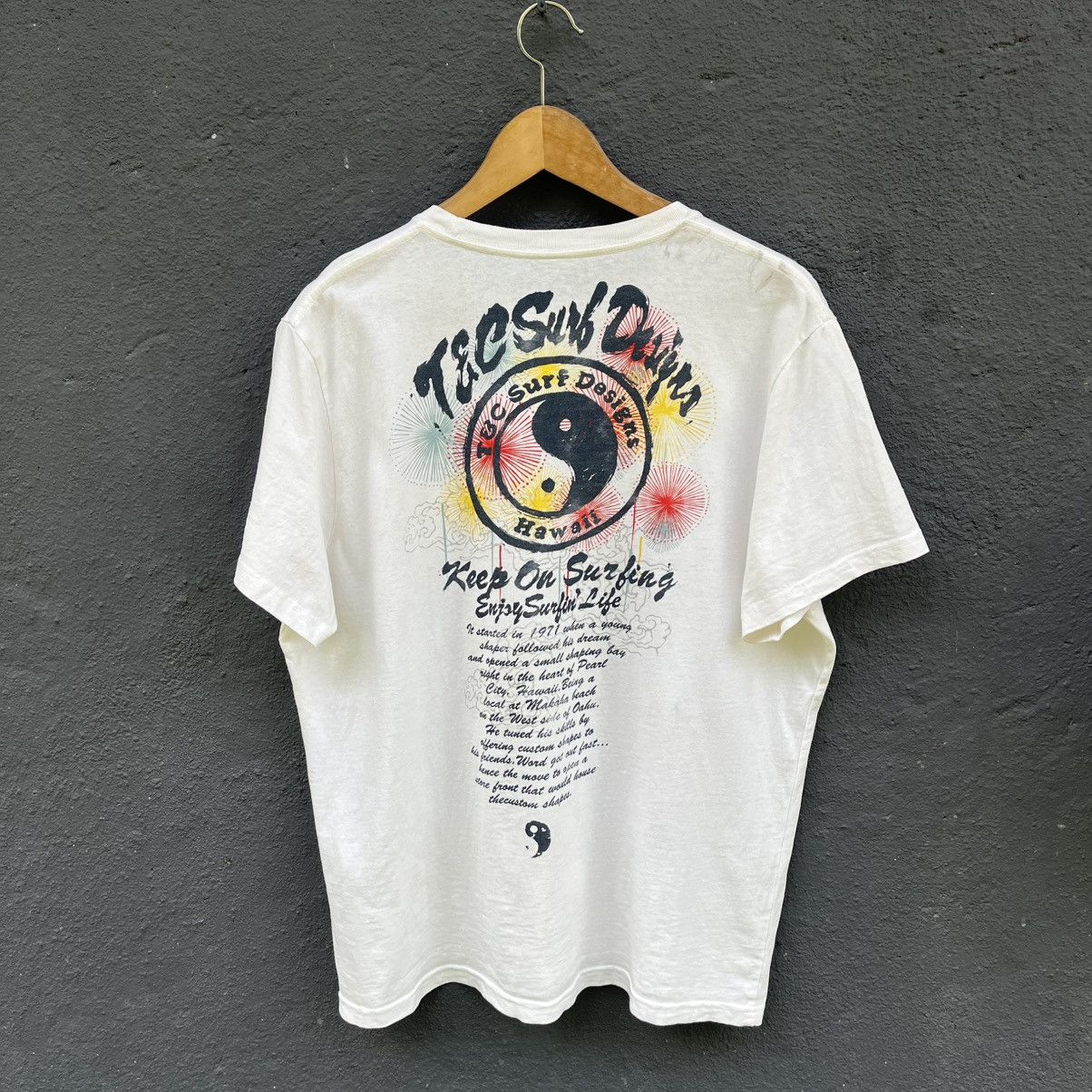 Sun Surf Thrashed Vintage T&C Surfing Brand Tee Size US L / EU 52-54 / 3 - 1 Thumbnail