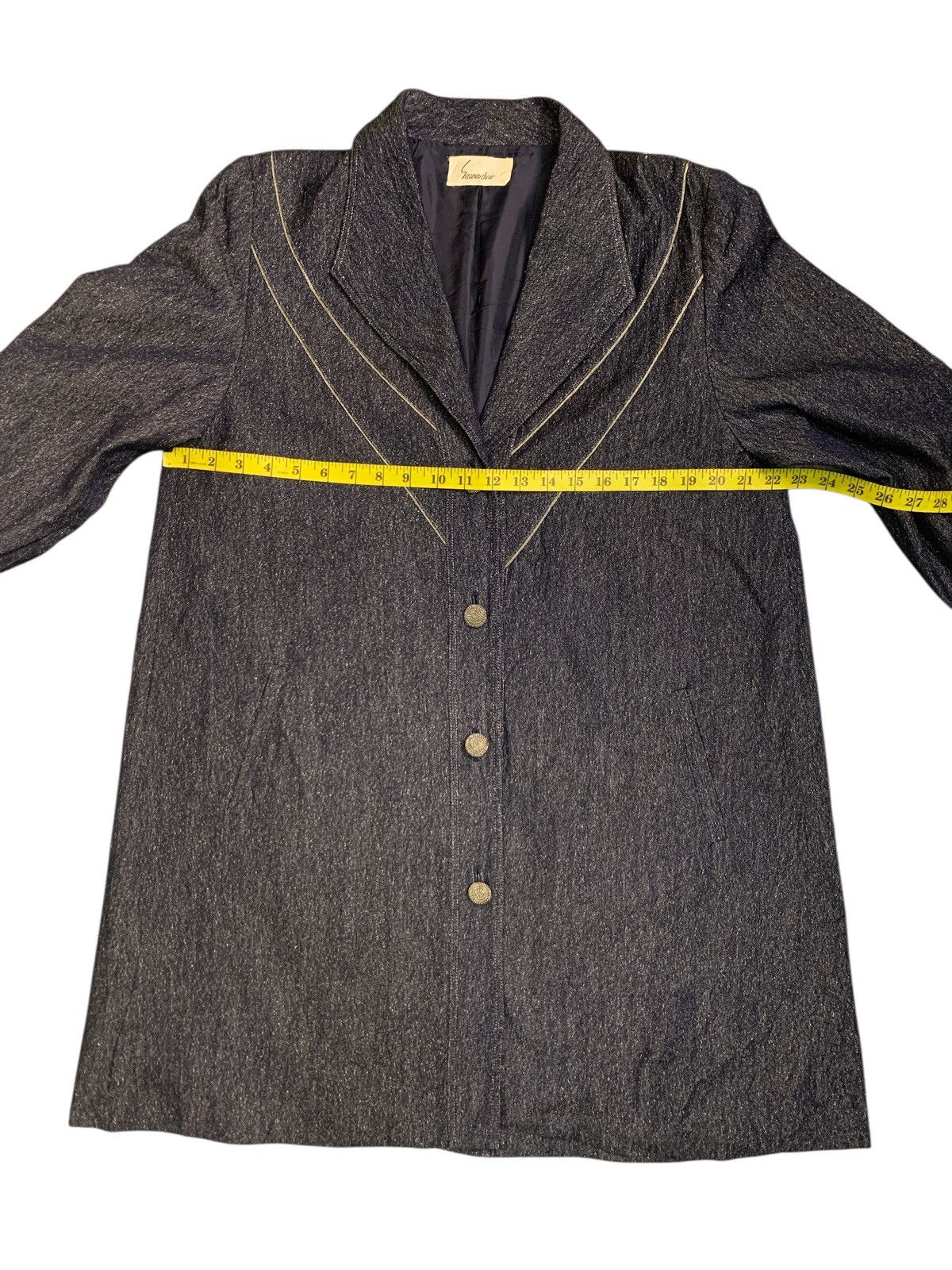 Japanese Brand Rare Design Vintage Sawadica Soft Denim Jackets Size L / US 10 / IT 46 - 7 Thumbnail
