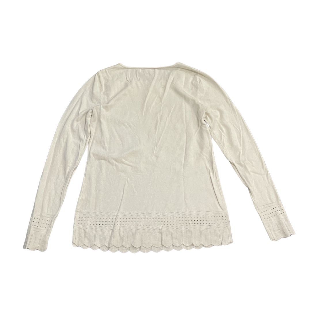 Other 41 Hawthorn Crew Neck Pull Over Cream Sweater Eyelid Hem Size M / US 6-8 / IT 42-44 - 2 Thumbnail