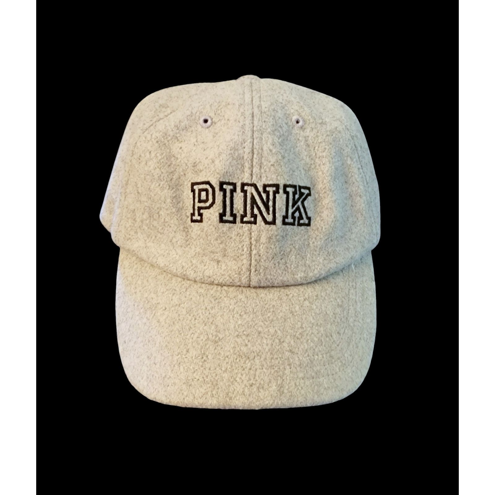 Victoria's Secret Victoria's Secret Gray Wool One Size Adjustable Baseball Ca Size ONE SIZE - 1 Thumbnail