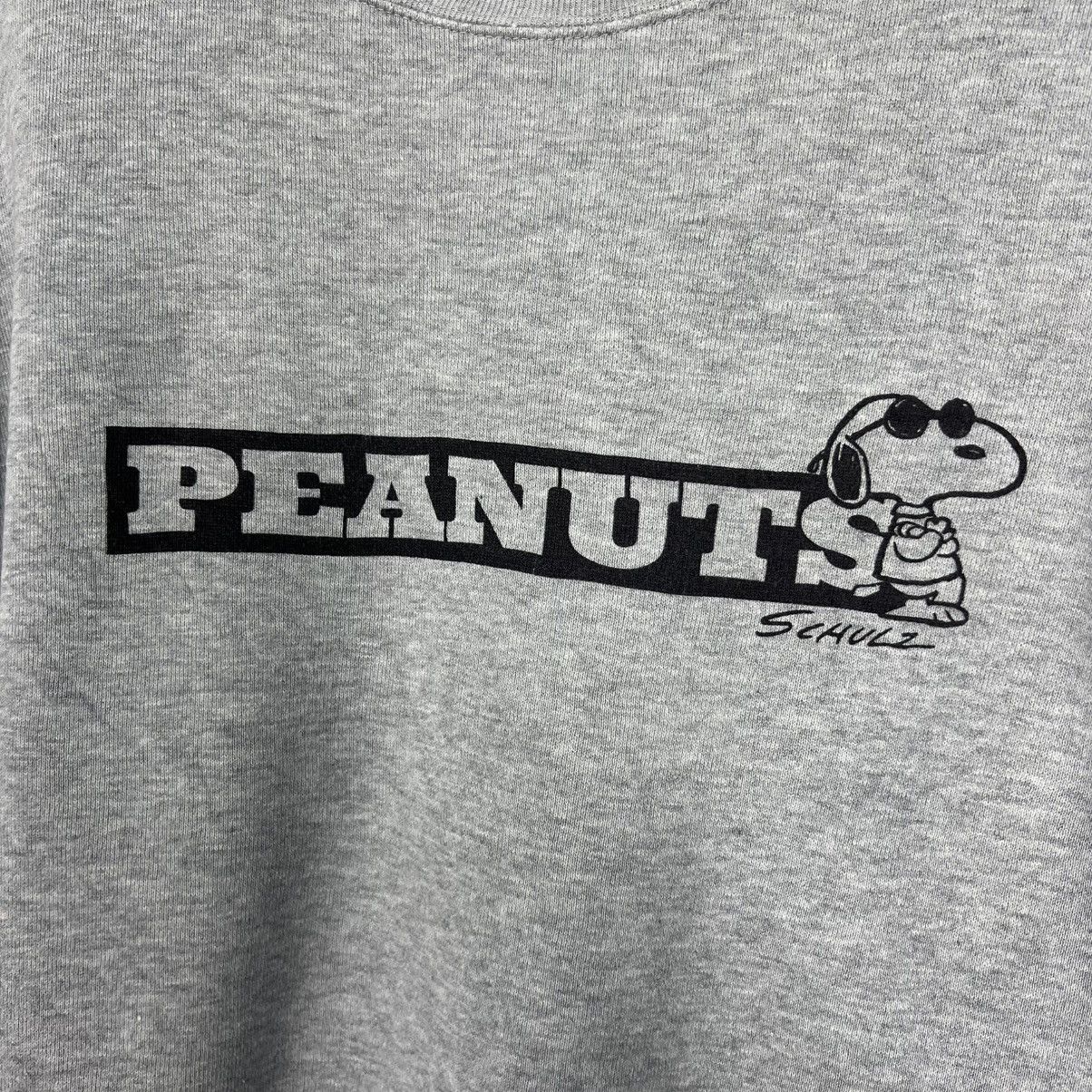 Peanuts UNIQLO X PEANUTS Big Logo Crewneck Sweatshirt #4169-C191 Size US XL / EU 56 / 4 - 5 Thumbnail