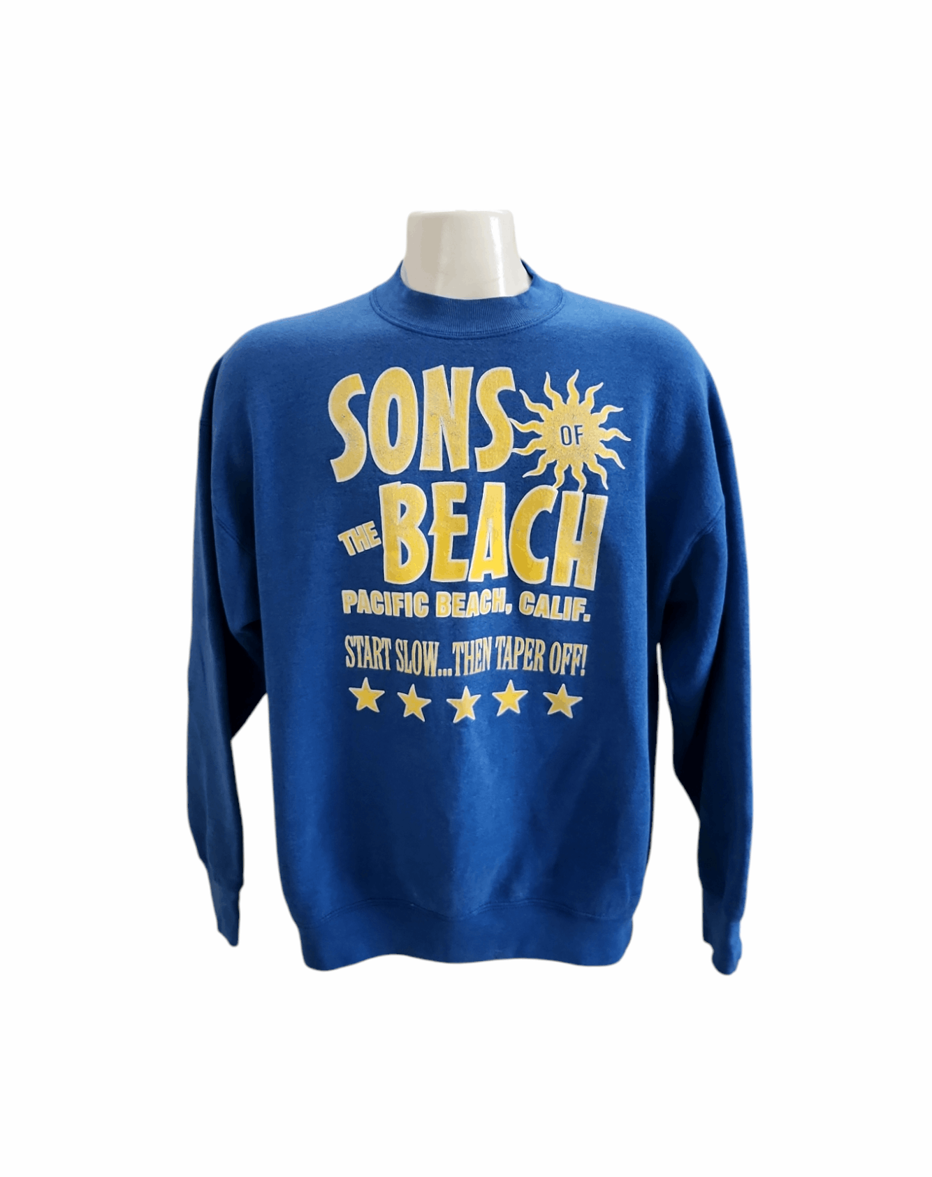 Fruit Of The Loom Vintage Fruit of the Loom Tag 90s Sons of the beach pacific Size US XL / EU 56 / 4 - 1 Thumbnail