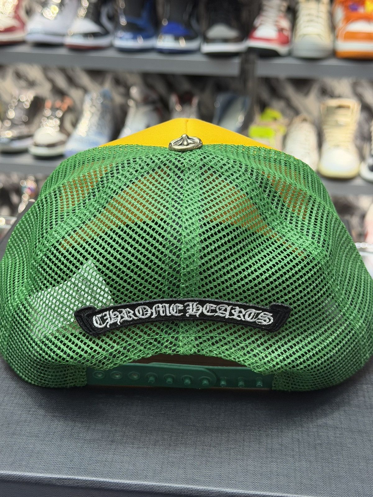 Chrome Hearts Chrome Hearts x Matty Boy Smiley Trucker Hat Size ONE SIZE - 6 Thumbnail