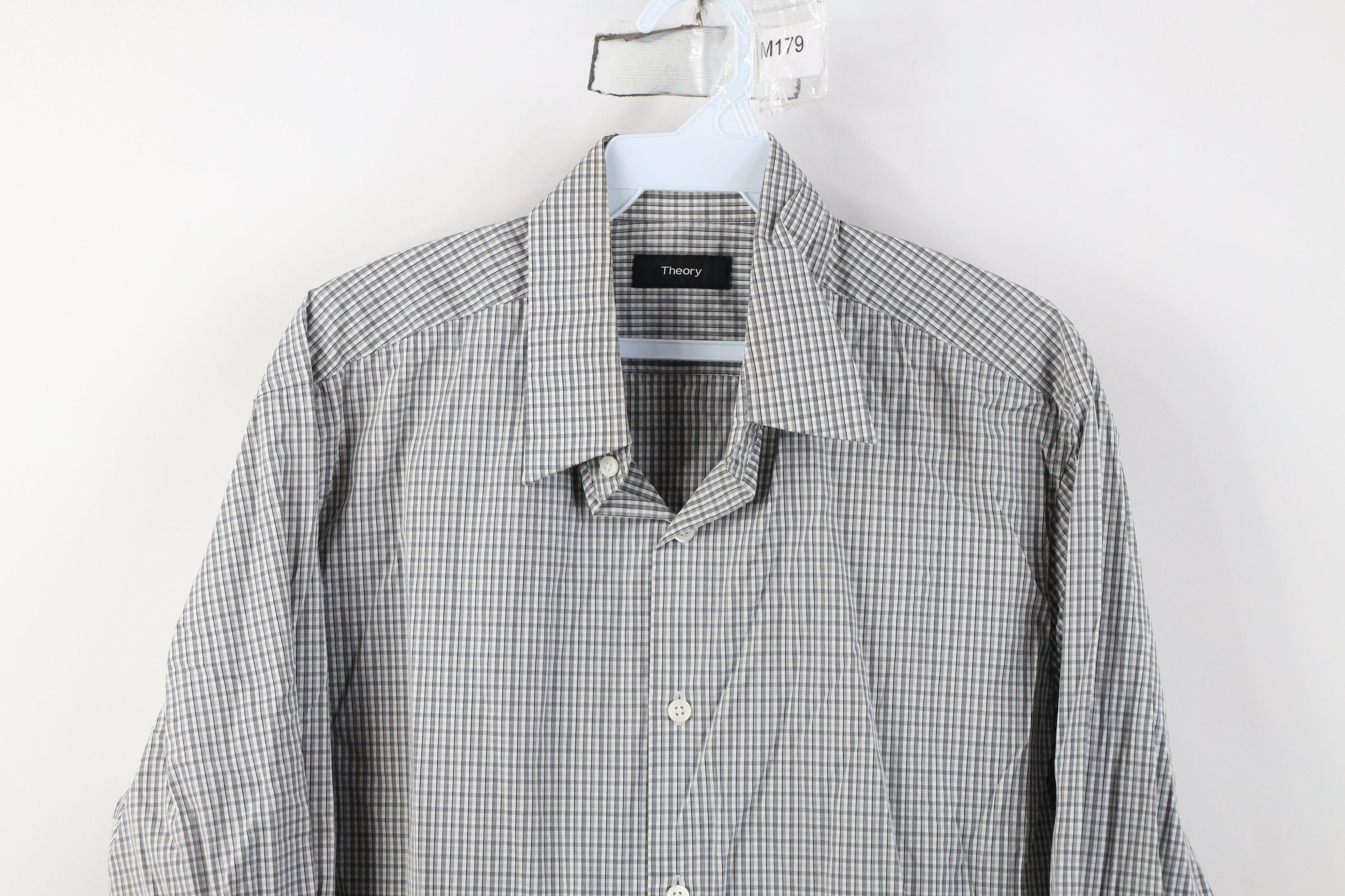 Theory Theory Setauket Stretch Long Sleeve Collared Button Shirt Size US L / EU 52-54 / 3 - 2 Thumbnail
