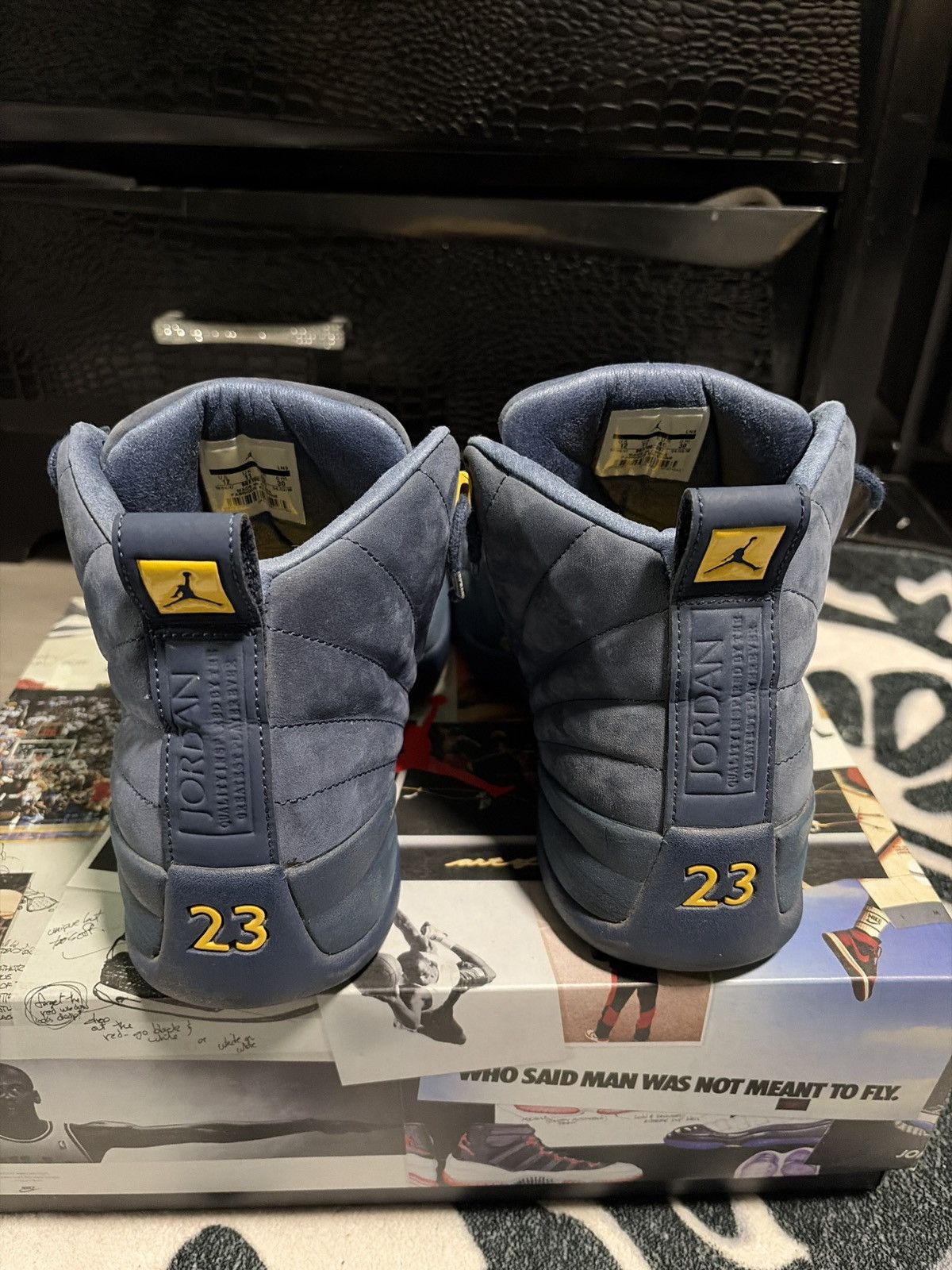 Jordan Brand Jordan 12 Michigan Size US 12 / EU 45 - 4 Thumbnail