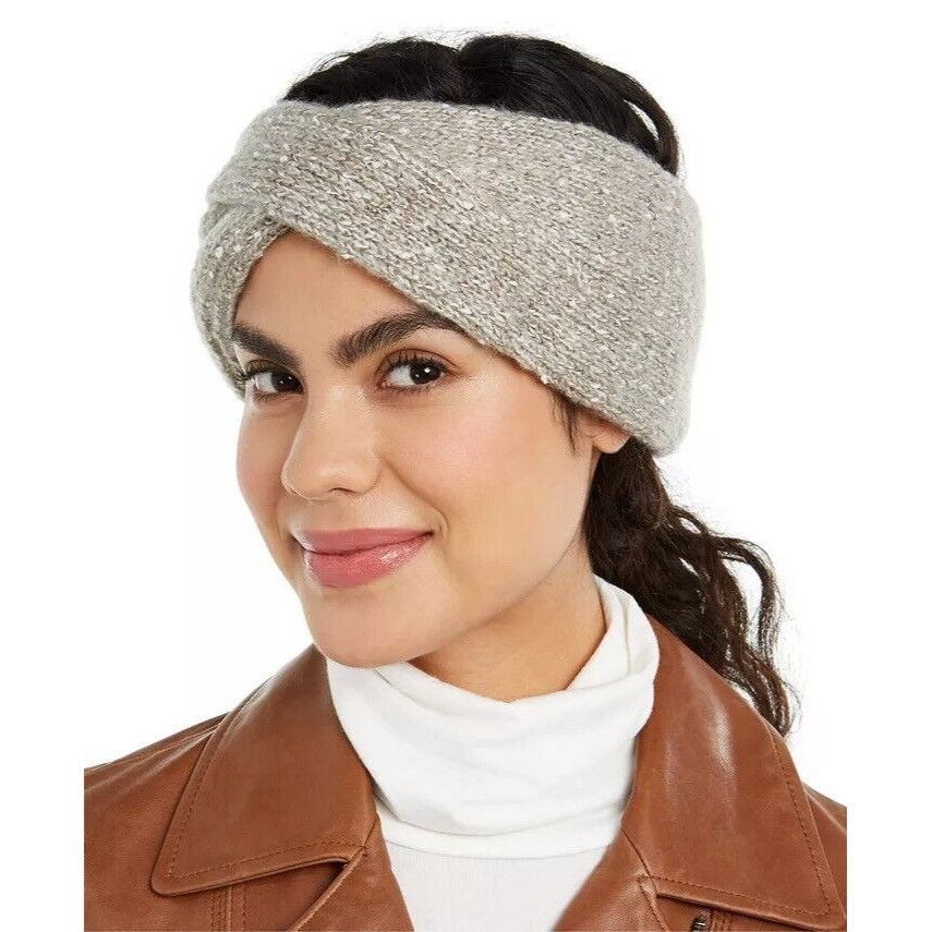DKNY $102.00 Set of 3 DKNY Fleece-Lined Headbands Black/Gray/Ivo Size ONE SIZE - 3 Thumbnail