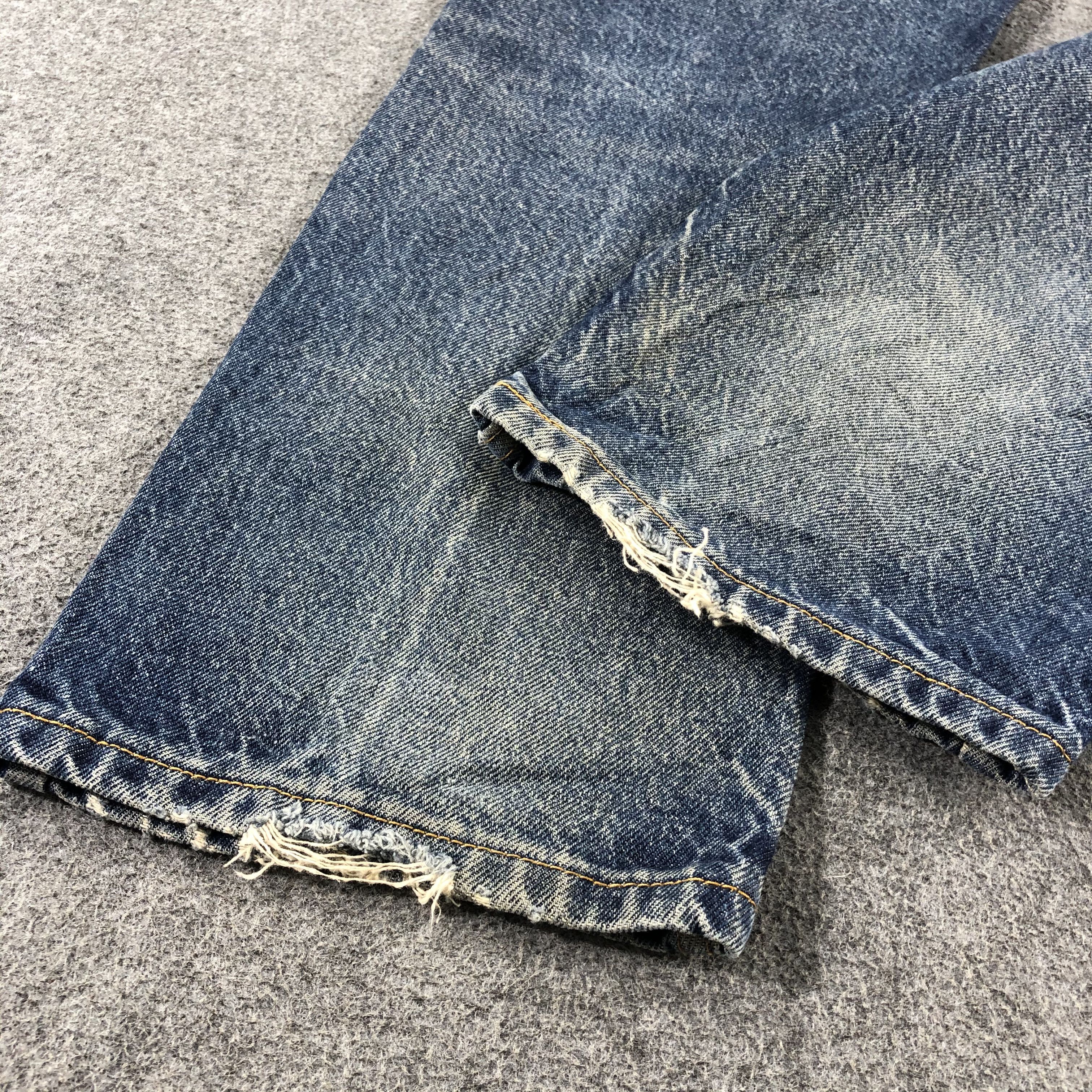 Levi's Vintage Blue Wash Levis 505 Jeans-J2656 Size US 36 / EU 52 - 6 Thumbnail