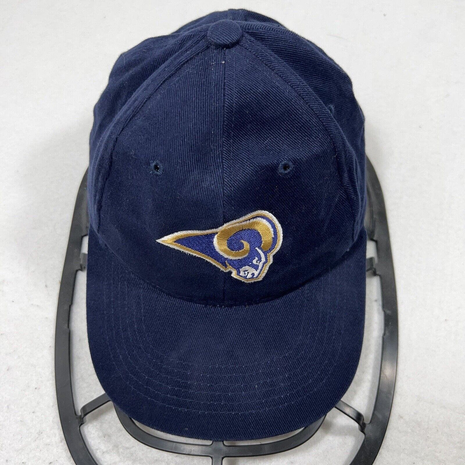 NFL NFL Los Angeles Rams Adult Adjustable Blue Baseball Cap Hat Size ONE SIZE - 3 Thumbnail