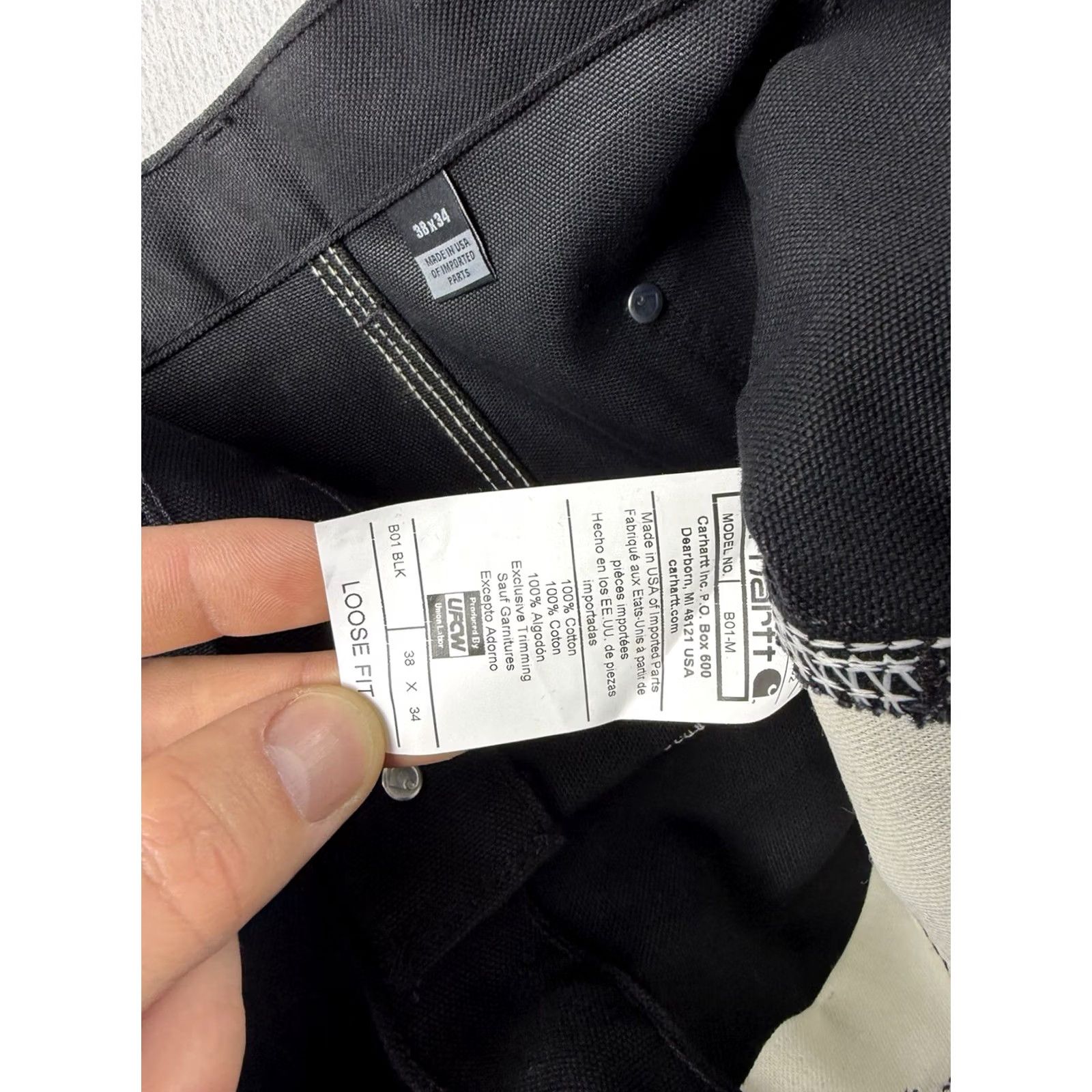 Carhartt VINTAGE Carhartt Pants Boys? Size US 38 / EU 54 - 7 Thumbnail