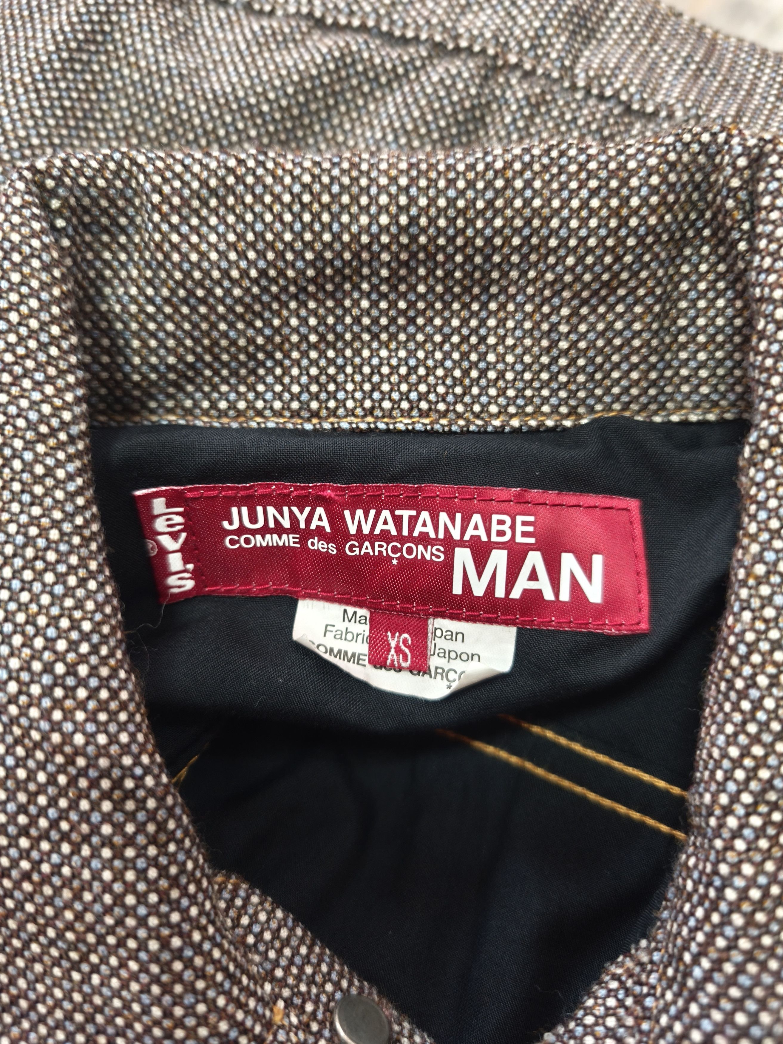 Junya Watanabe × Levi's Levi's CDG Junya Watanabe 2017 Trucker - Floral Sleeve Size US XS / EU 42 / 0 - 10 Thumbnail