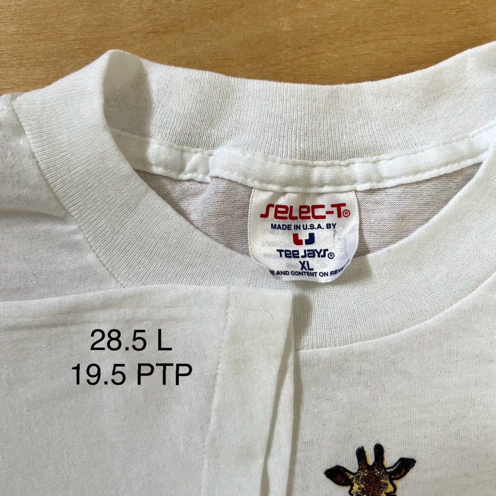 Vintage VINTAGE Busch Gardens Shirt XL White 80s Tampa Bay Florida Nature Lion Rhino Mens Short Sleeve Crew Neck Cotton T-Shirt USA 90s Size US XL / EU 56 / 4 - 5 Thumbnail