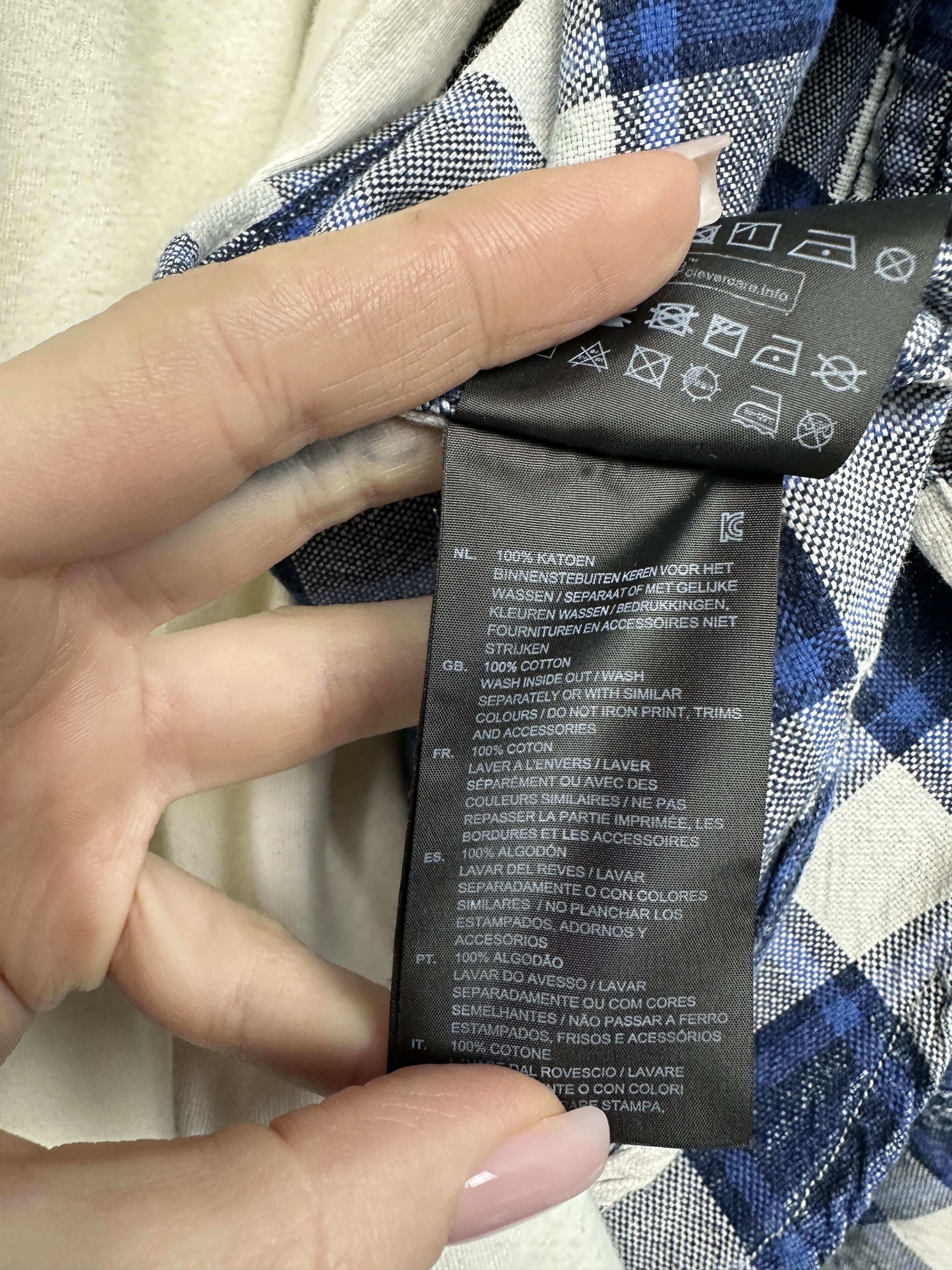 G-Star G Star Raw 3301 Mens Flannel Plaid Shirt Size US S / EU 44-46 / 1 - 5 Thumbnail