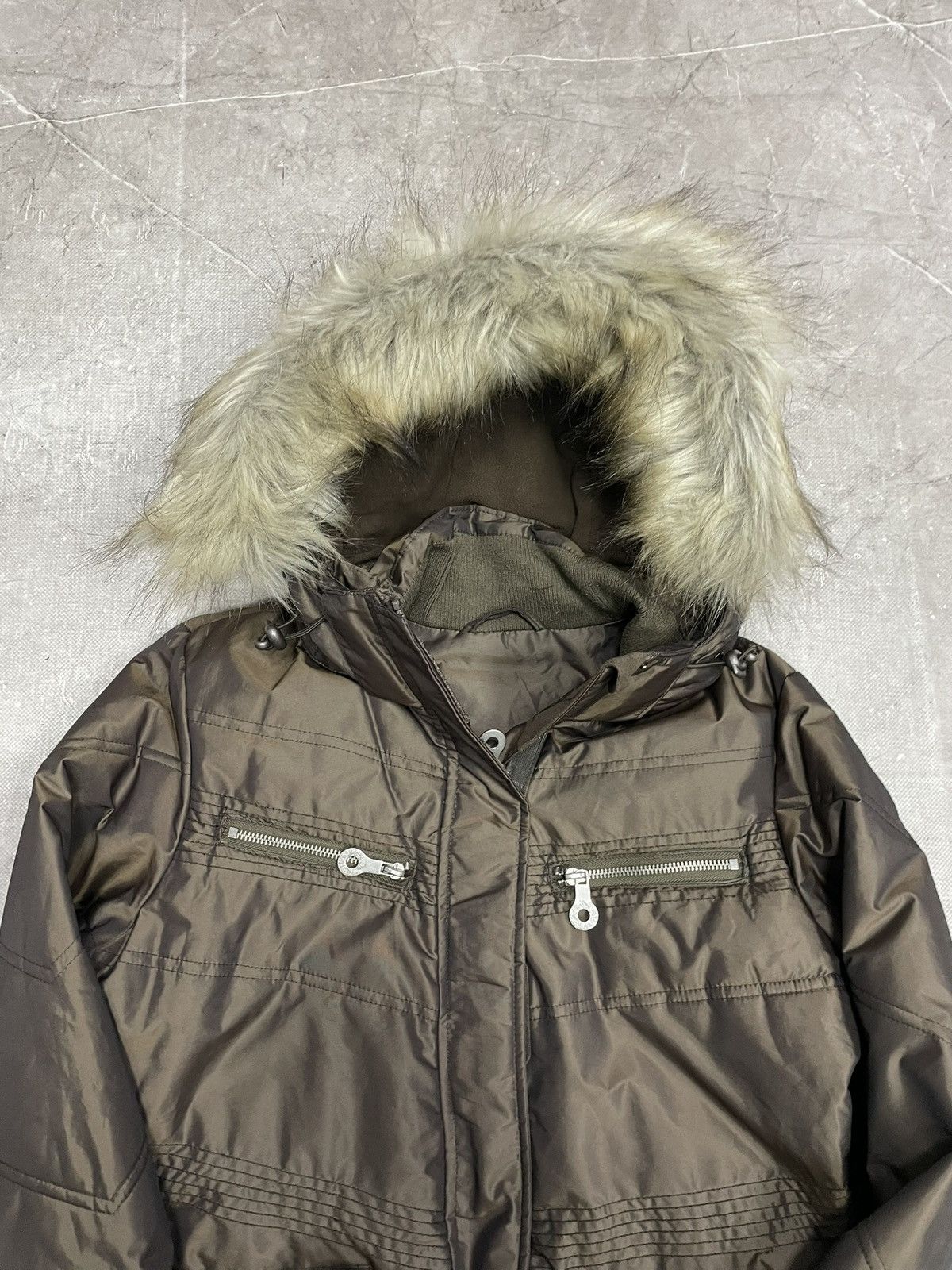 Hysteric Glamour Rare fur hood japanese if six was nine jacket y2k Size US M / EU 48-50 / 2 - 6 Thumbnail