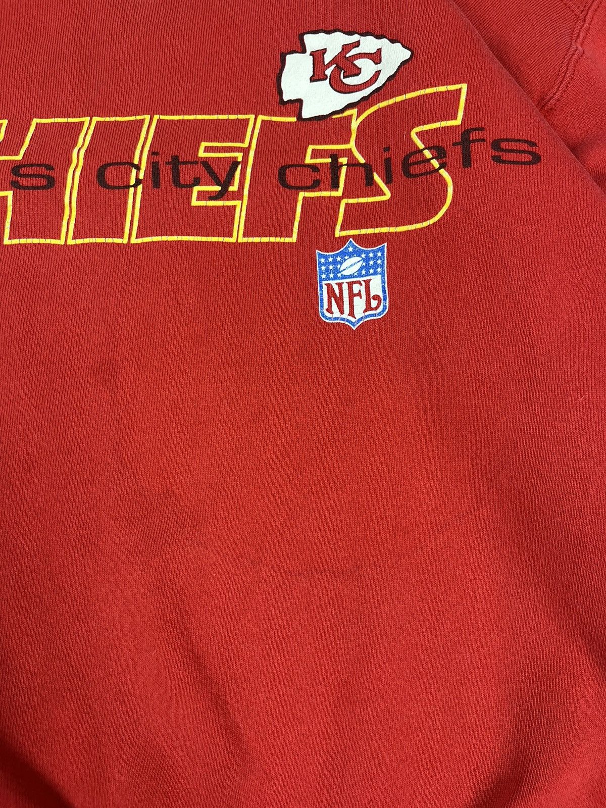 NFL Vintage Puma NFL Kansas City Chiefs Pullover Sweatshirts Size US M / EU 48-50 / 2 - 2 Thumbnail
