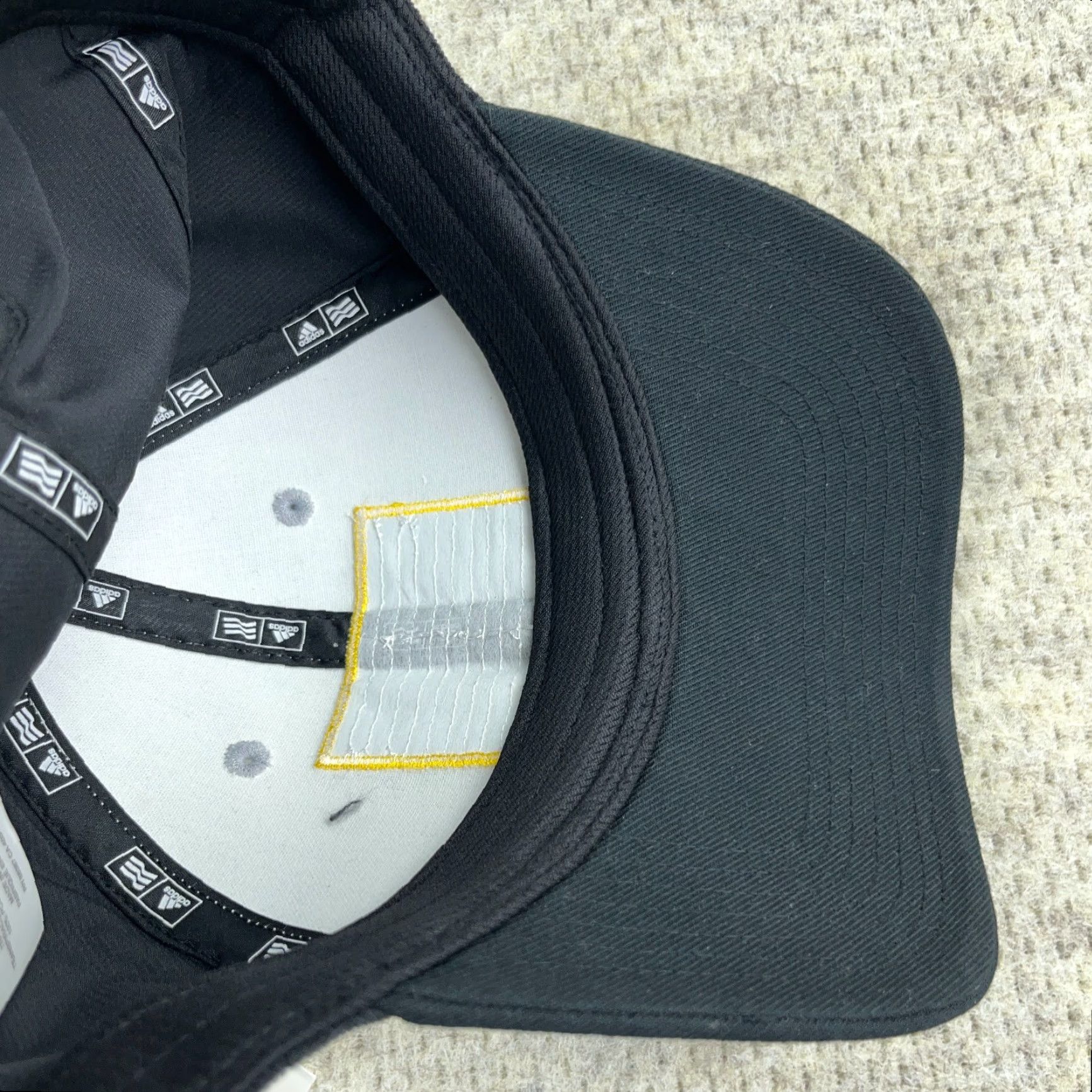 Adidas Adidas Hat Cap Baseball Mens One Size Black Gray Carlsbad CA Golf Patch Dad Progressive Logo Outdoor Retro Sports Size ONE SIZE - 6 Thumbnail