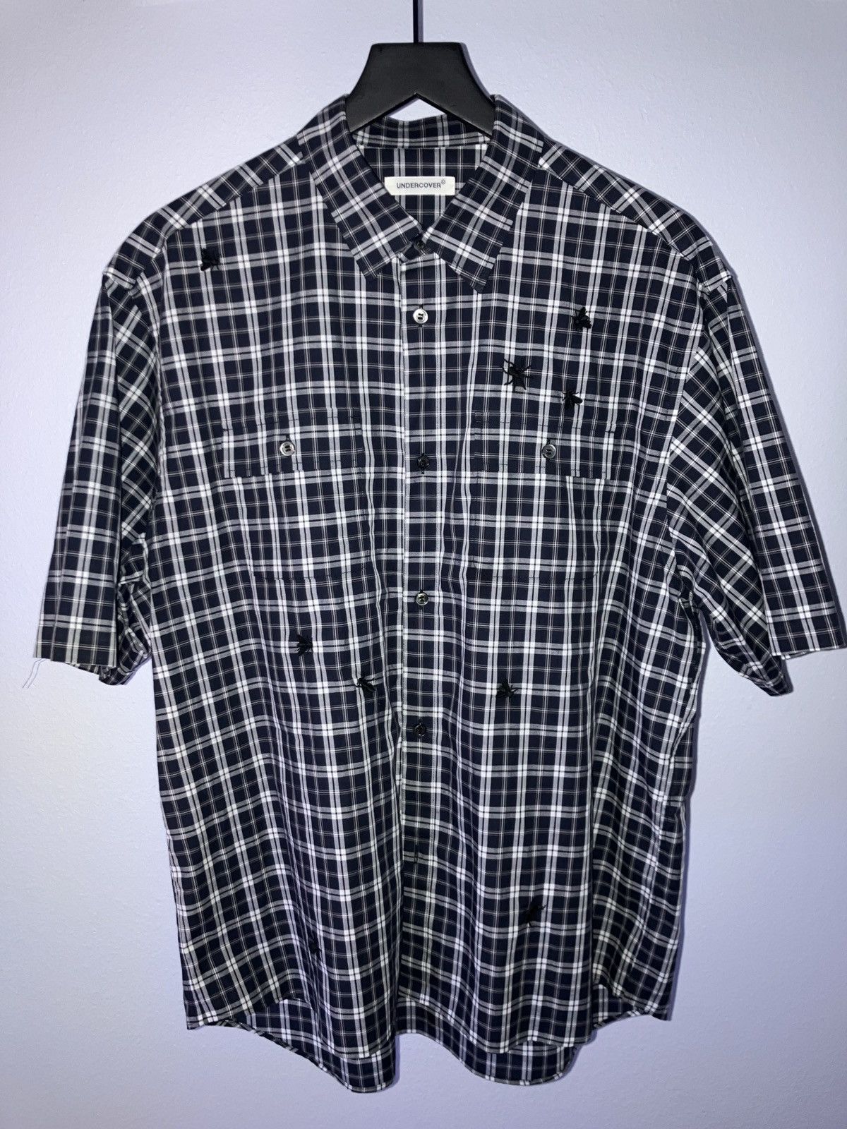 Aw2024 “Bugs” embroidered shirt