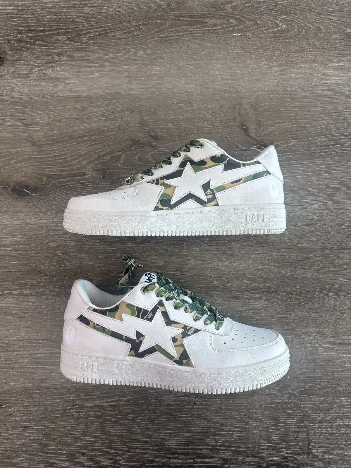 A Bathing Ape BAPE STA “Icon ABC Camo” (Green)