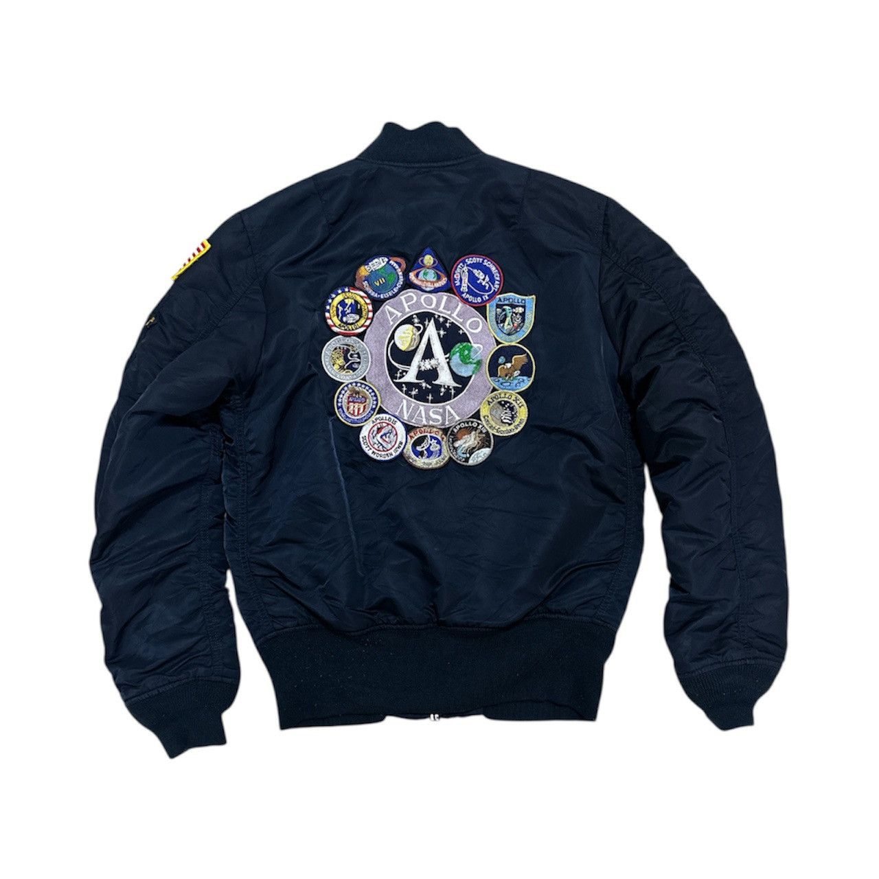 Alpha Industries Ma-1 Flight Jacket Apollo NASA USA Design