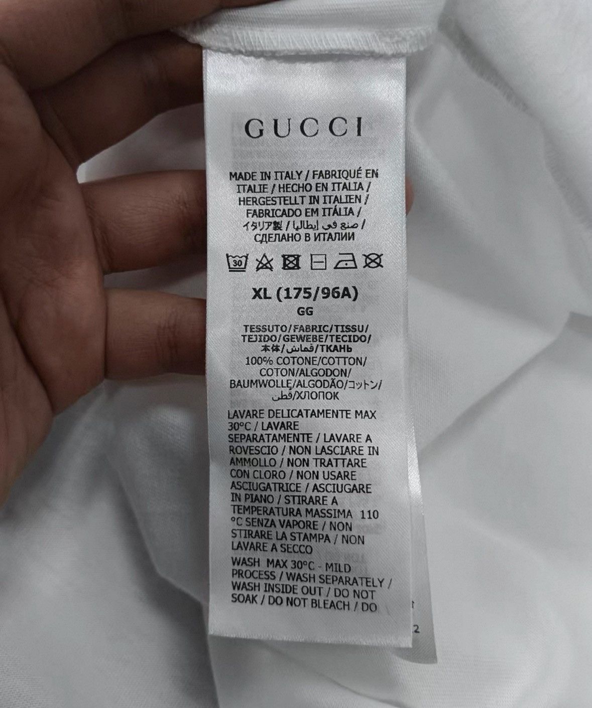 Gucci Gucci Gucci x Adidas Letter Logo T-Shirt -2506 Size US XL / EU 56 / 4 - 5 Thumbnail