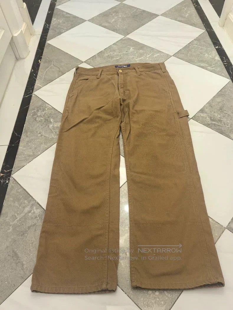 Junya Watanabe JUNYA WATANABE Beige Logo Zip Casual Pants. Size US 28 / EU 44 - 1 Thumbnail