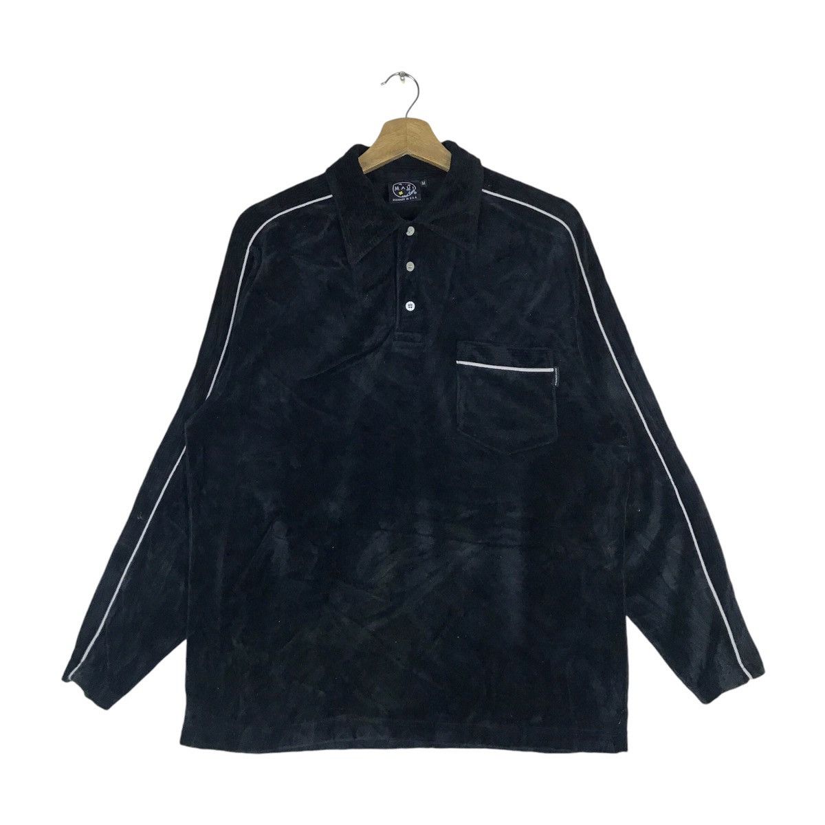 Maui and Sons Vintage Maui and Son Quarter Button Pullover Jumper Size US M / EU 48-50 / 2 - 1 Thumbnail