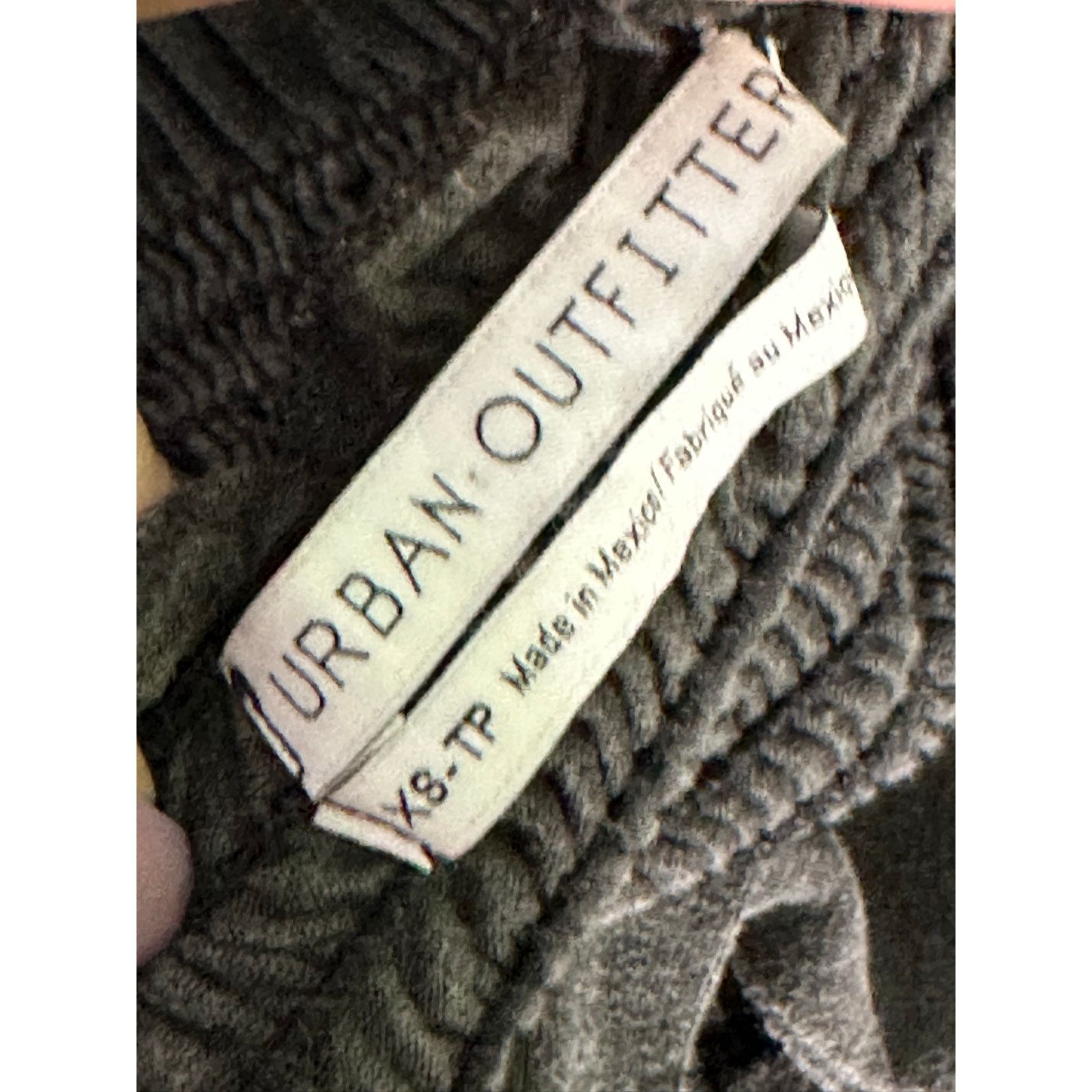 Urban Outfitters Urban Outfitters gray wash smocked peplum tank top size XS Size XS / US 0-2 / IT 36-38 - 3 Thumbnail