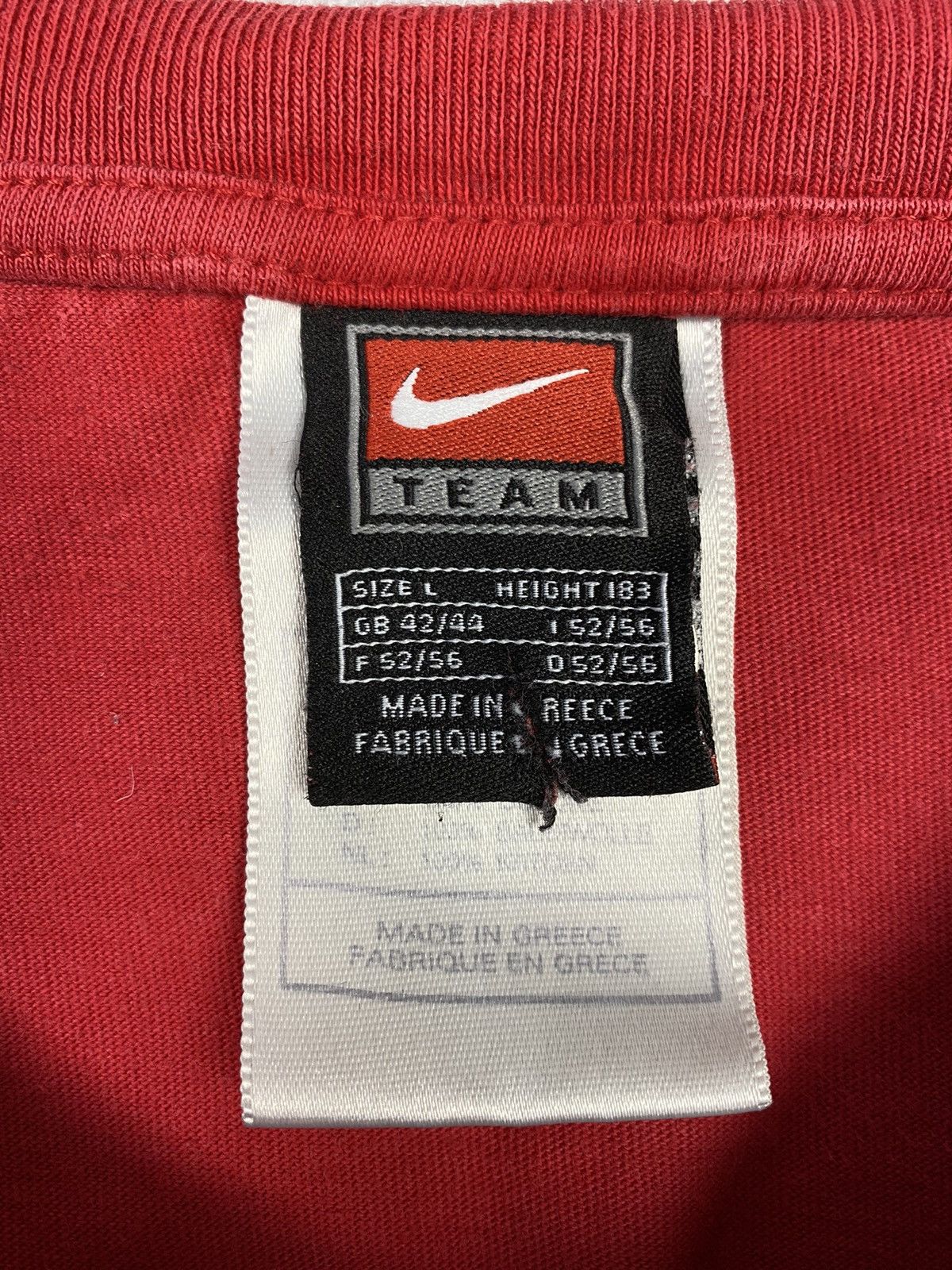 Nike × Vintage Vintage 00s Nike England 2002 T Shirt Tee y2k Size US L / EU 52-54 / 3 - 14 Thumbnail