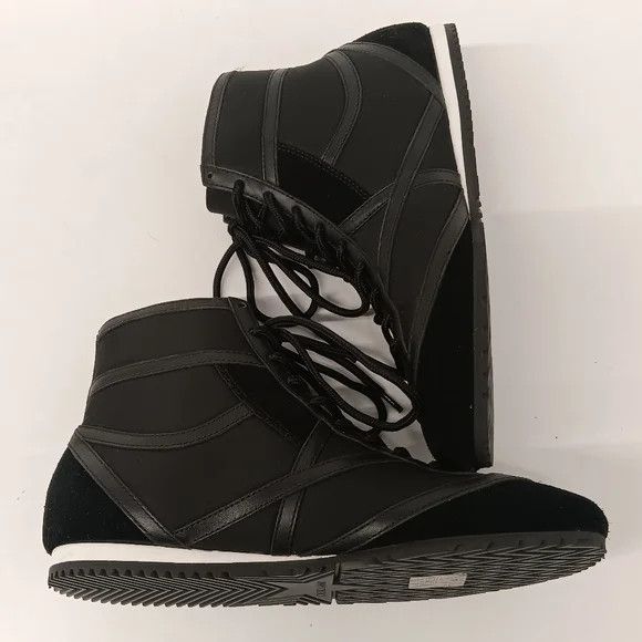 Jimmy Choo Jimmy Choo Kato Black High-Top Sneakers - EU36/US6 Size US 6 / IT 36 - 7 Thumbnail