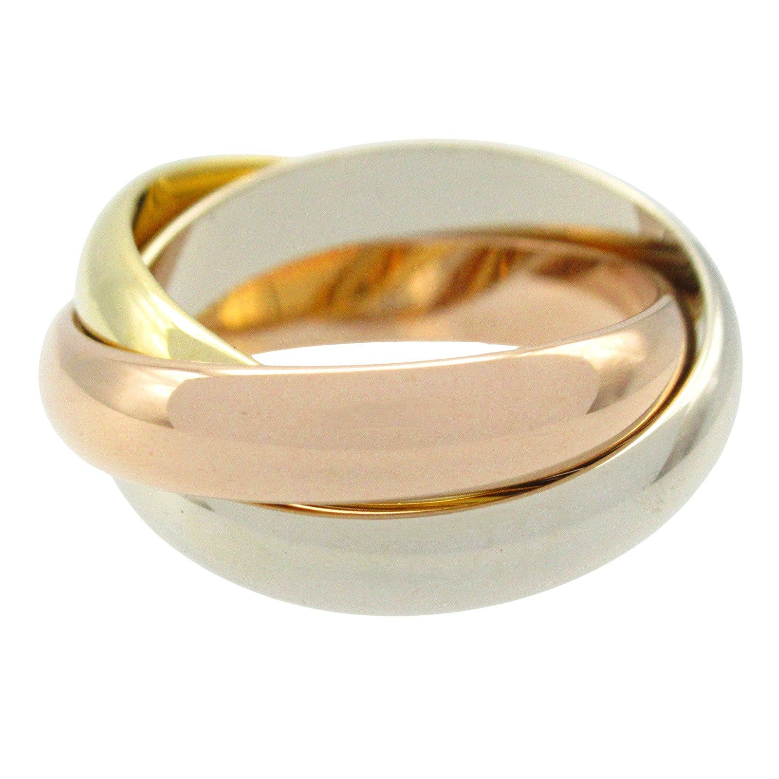 Cartier Trinity Ring K18 (Yellow Gold) K18Wg (White K18Pg (Pink Gold